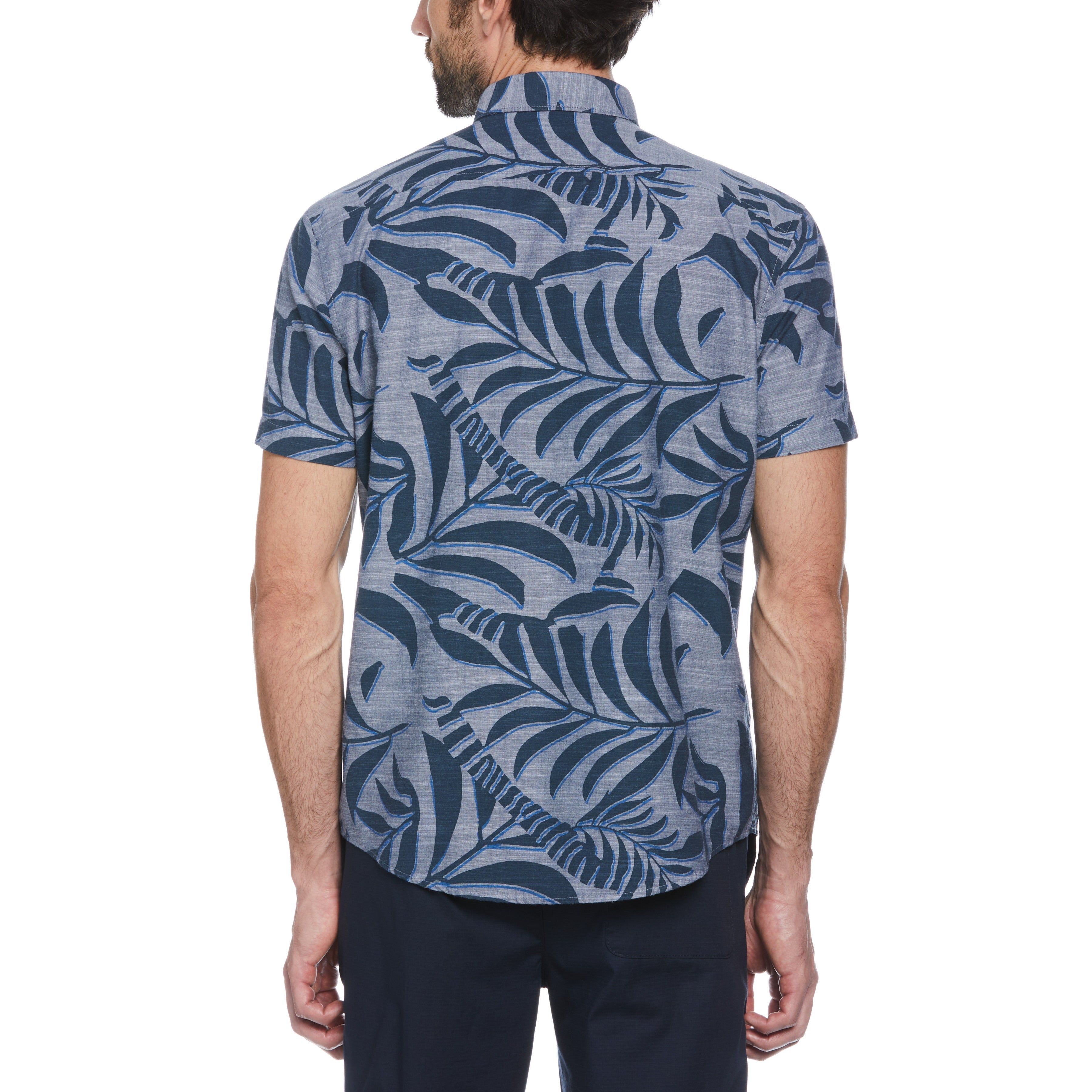 Chambray Leaves Print Shirt sold by Original Penguin product image thumbnail 2