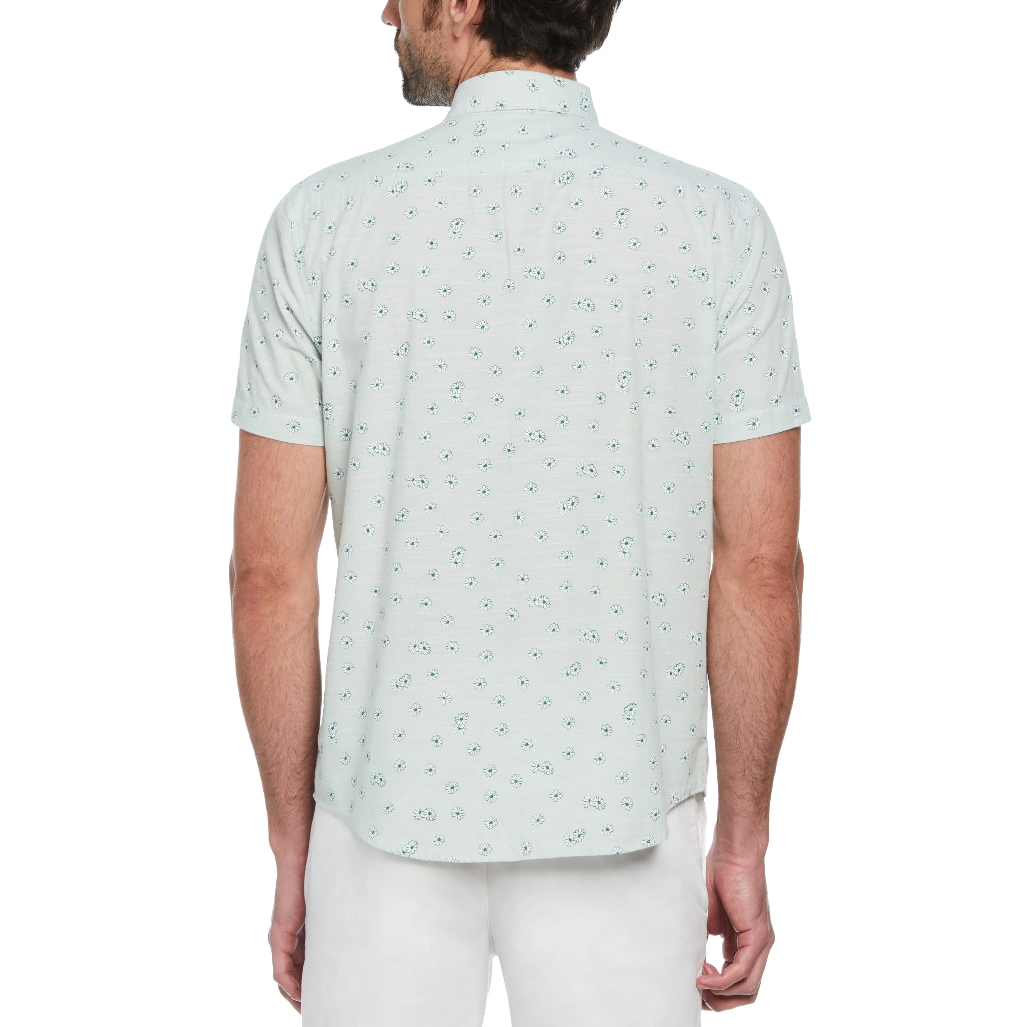 Chambray Ditsy Daisy Print Shirt sold by Original Penguin product image thumbnail 2