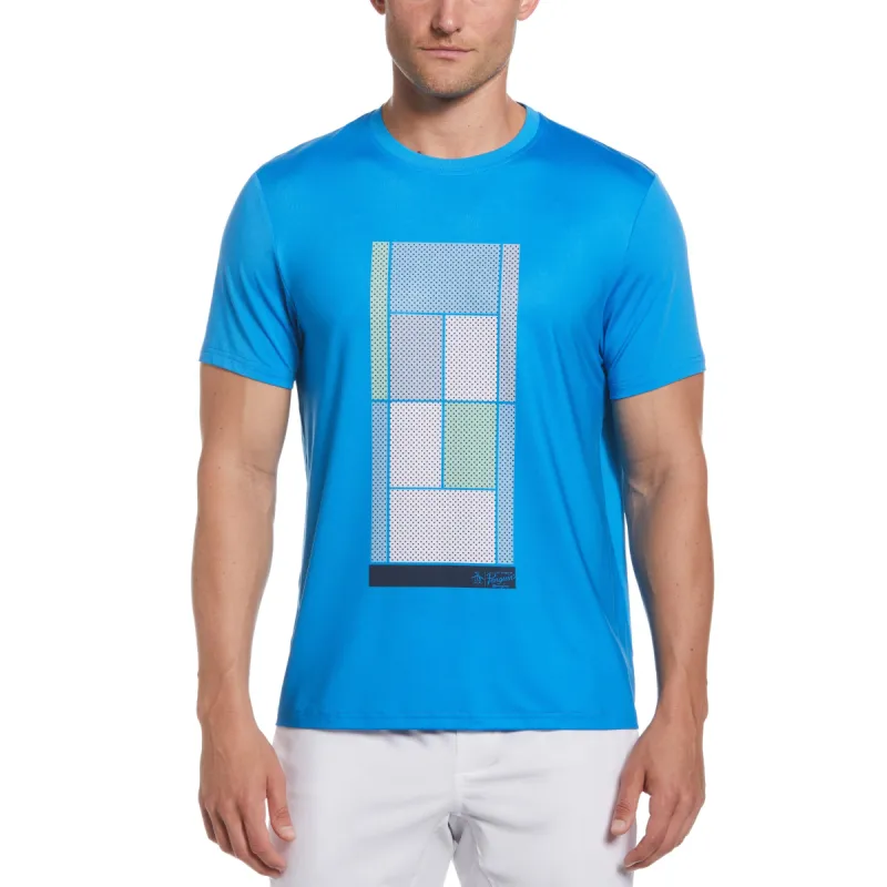 Performance Sublimation Color Block Tennis Tee sold by Original Penguin