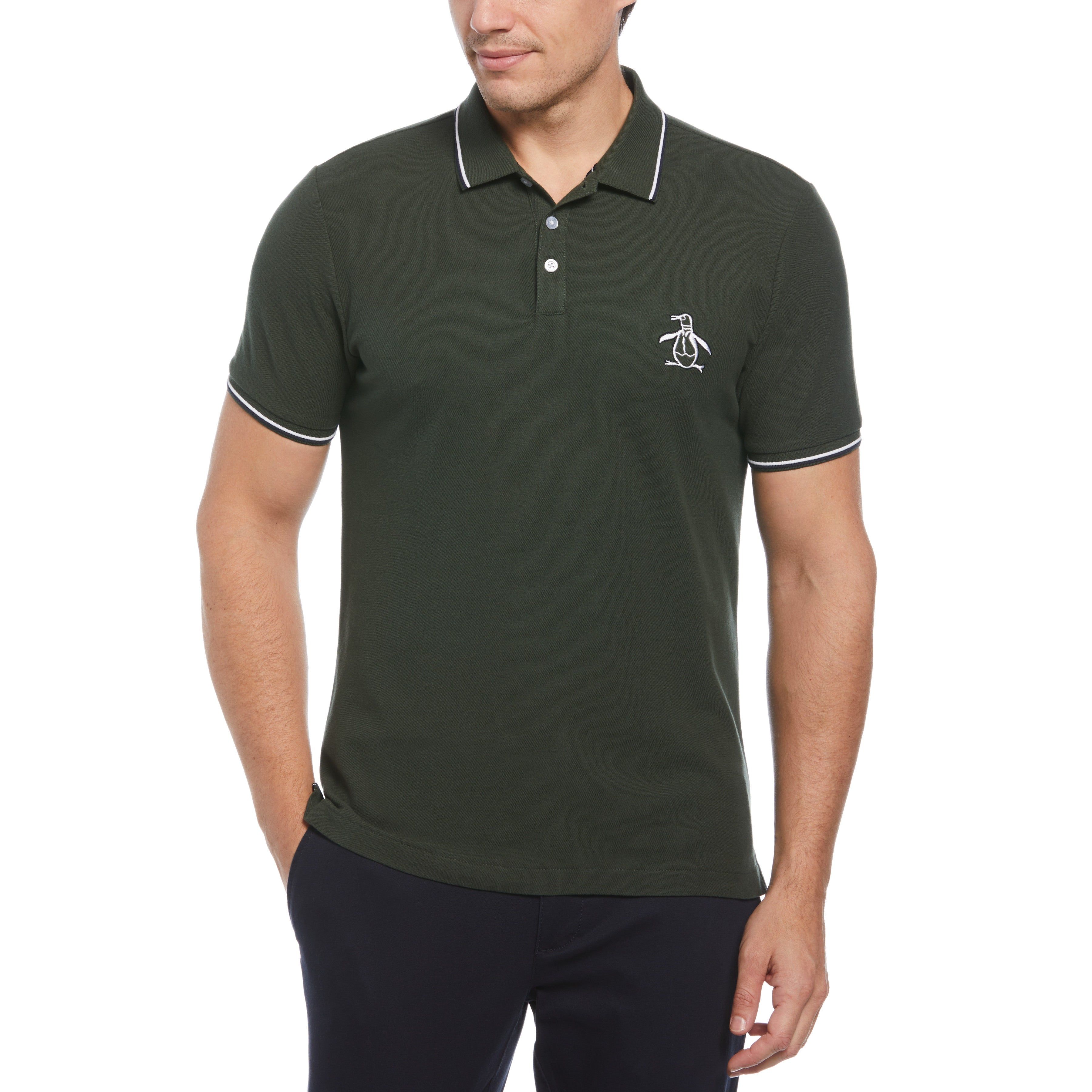 Mega Pete Pique Polo sold by Original Penguin