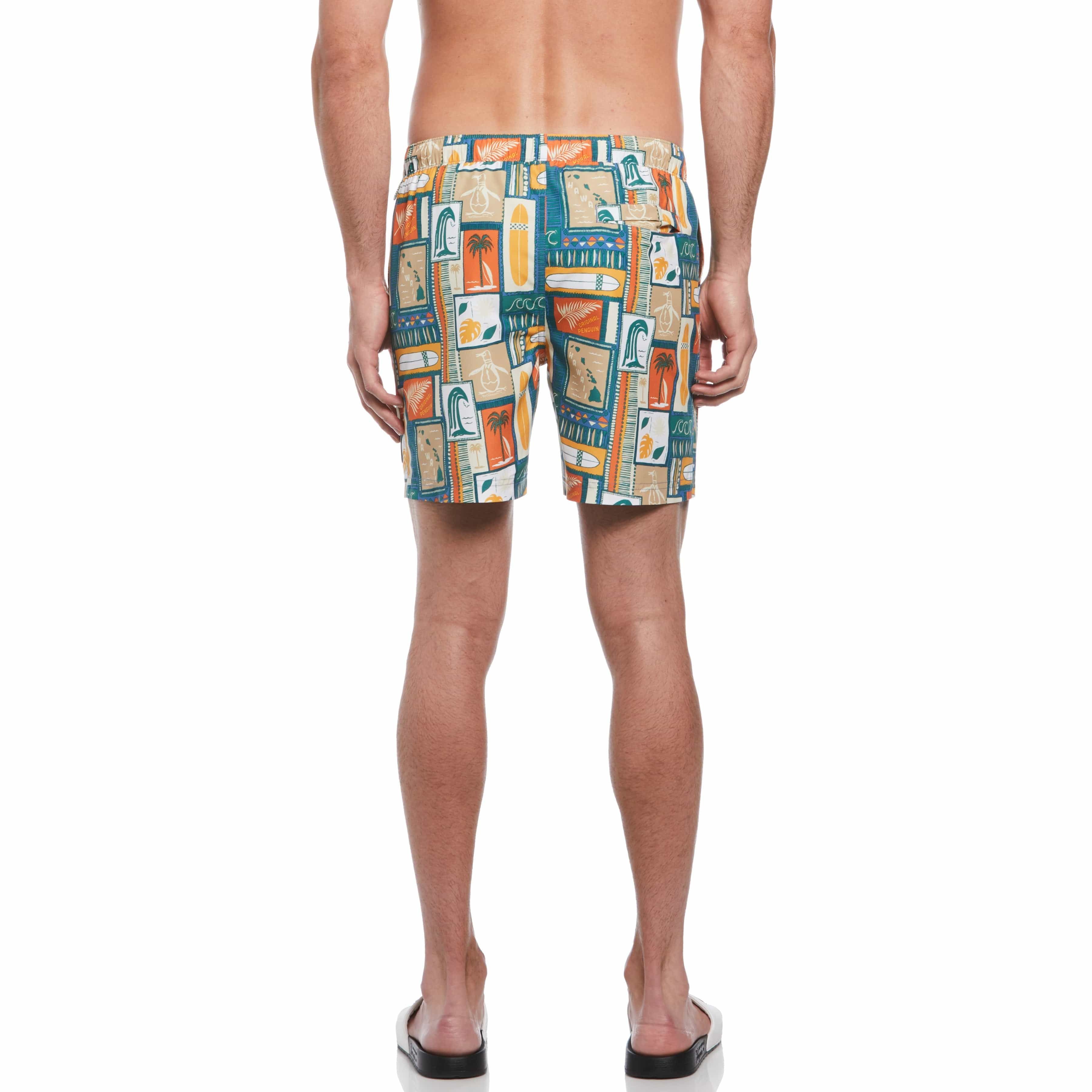 Surf Pete Print Swim Shorts sold by Original Penguin product image thumbnail 2