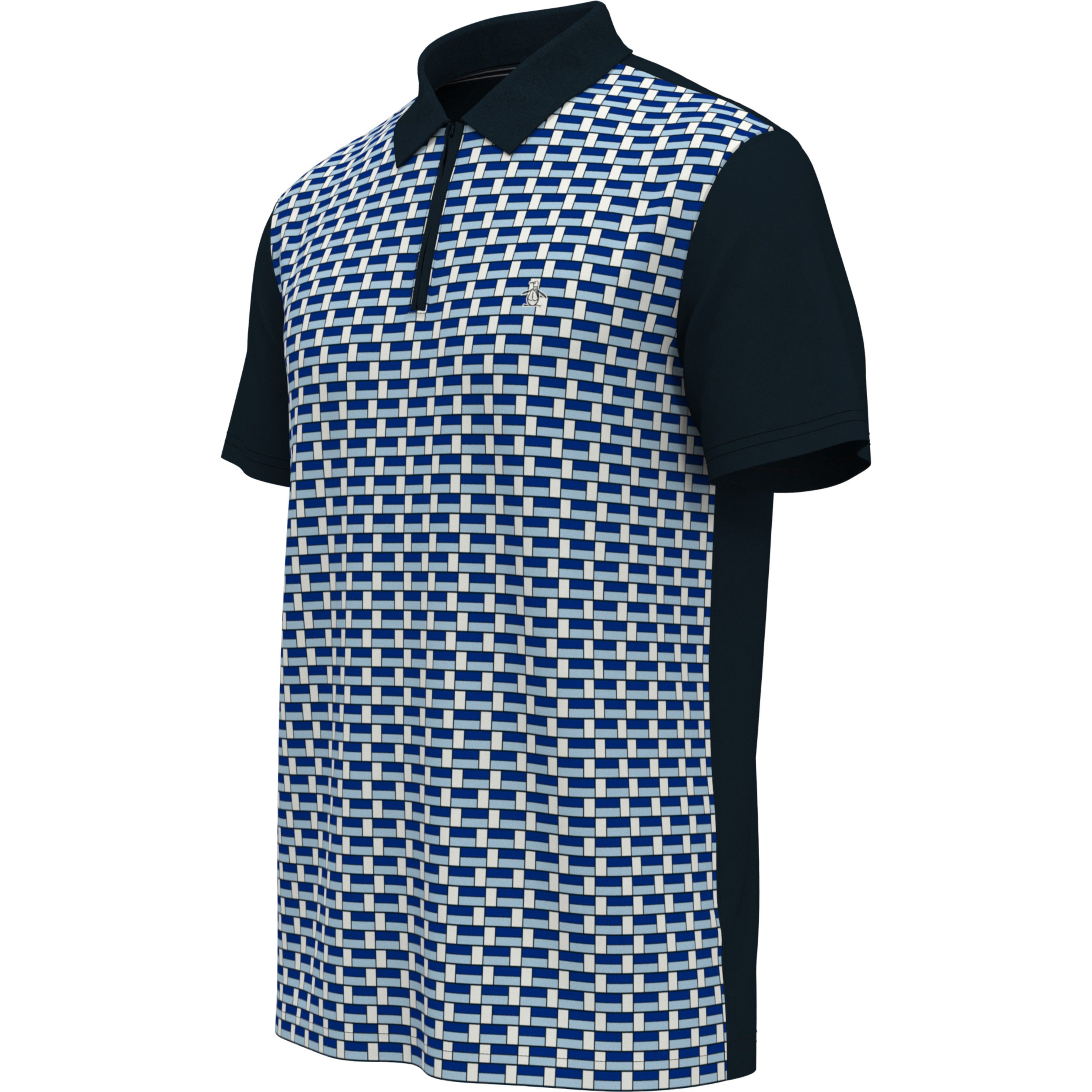 Jacquard Front 1/4 Zip Polo sold by Original Penguin product image thumbnail 3