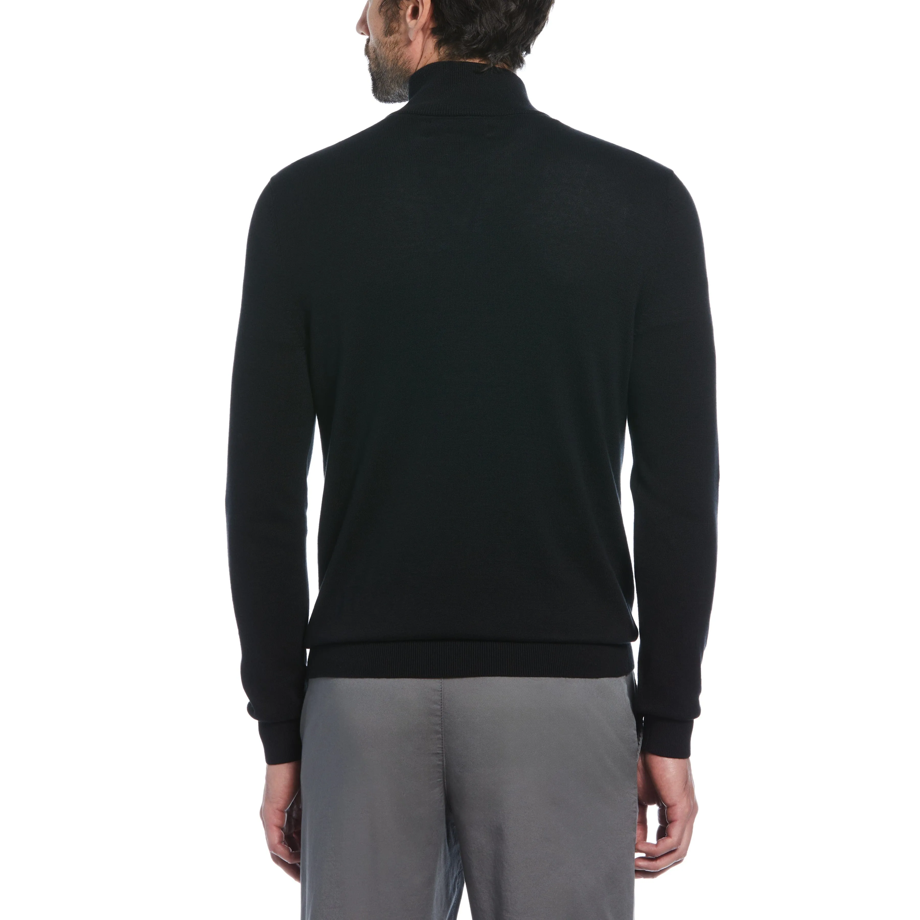 Quarter Zip Jersey Sweater sold by Original Penguin product image thumbnail 2
