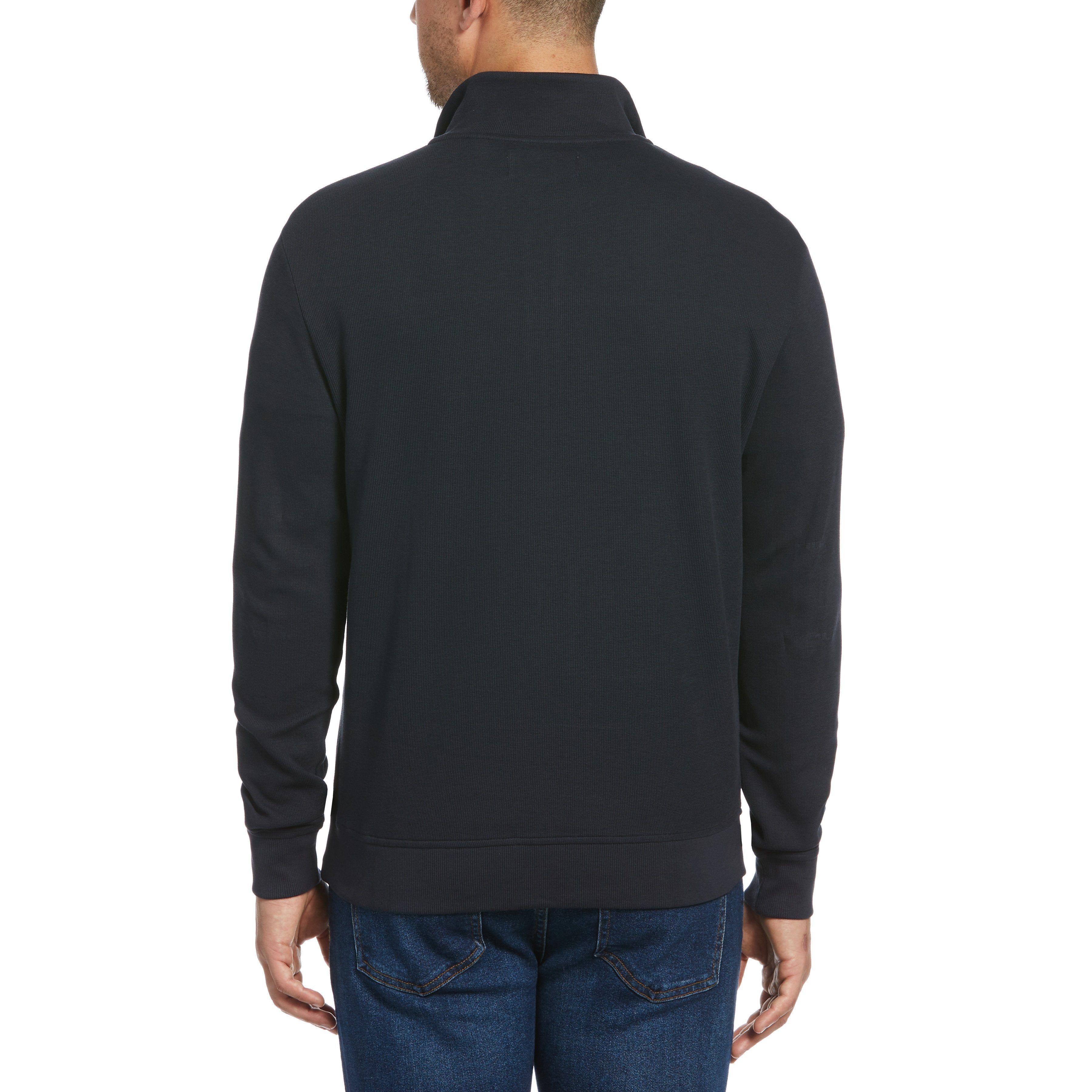 French Ribbed Quarter Zip Sweater sold by Original Penguin product image thumbnail 2