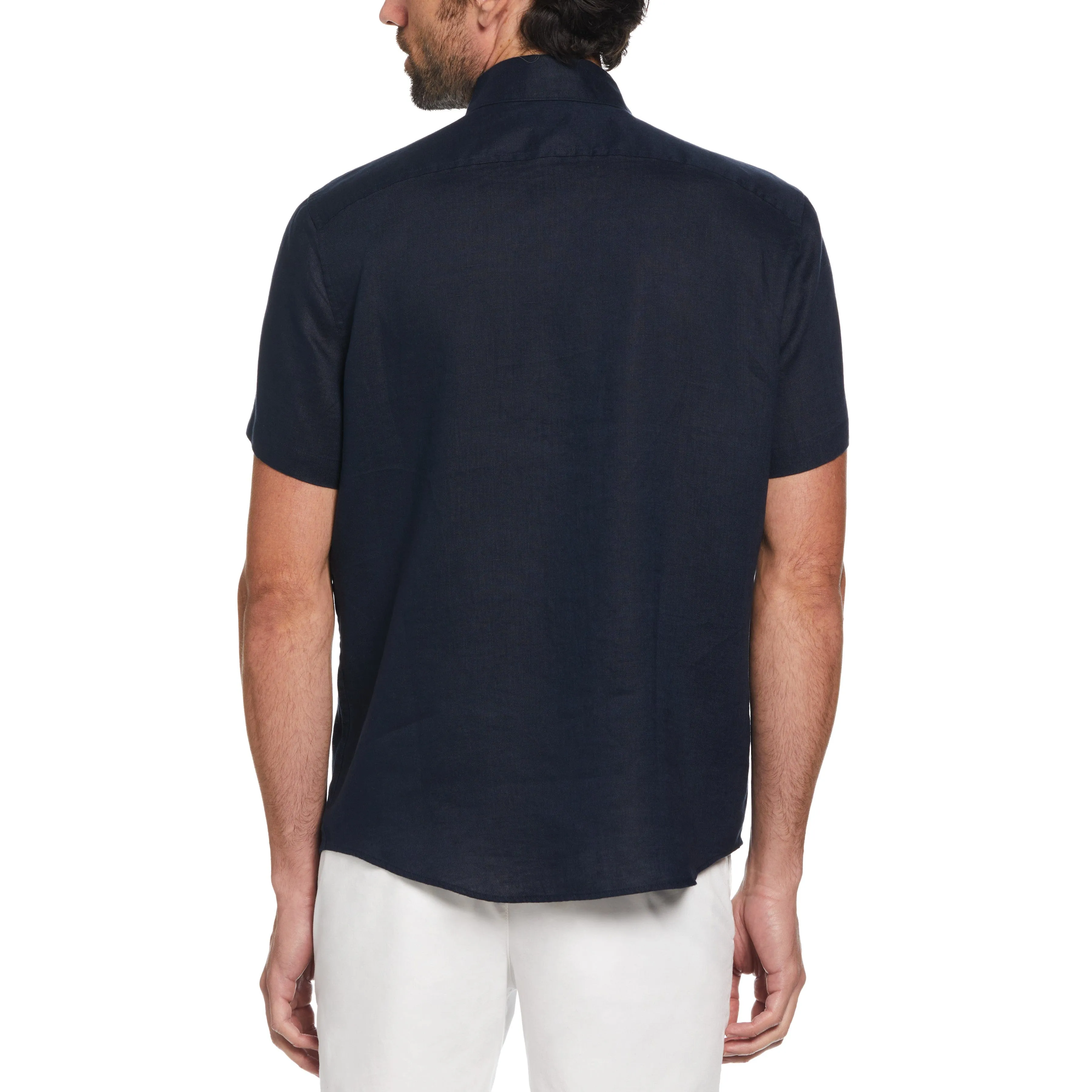 Short Sleeve Washed Linen Shirt sold by Original Penguin product image thumbnail 2