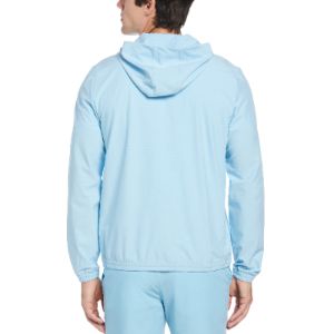 Quarter Zip Hooded Golf Windbreaker sold by Original Penguin