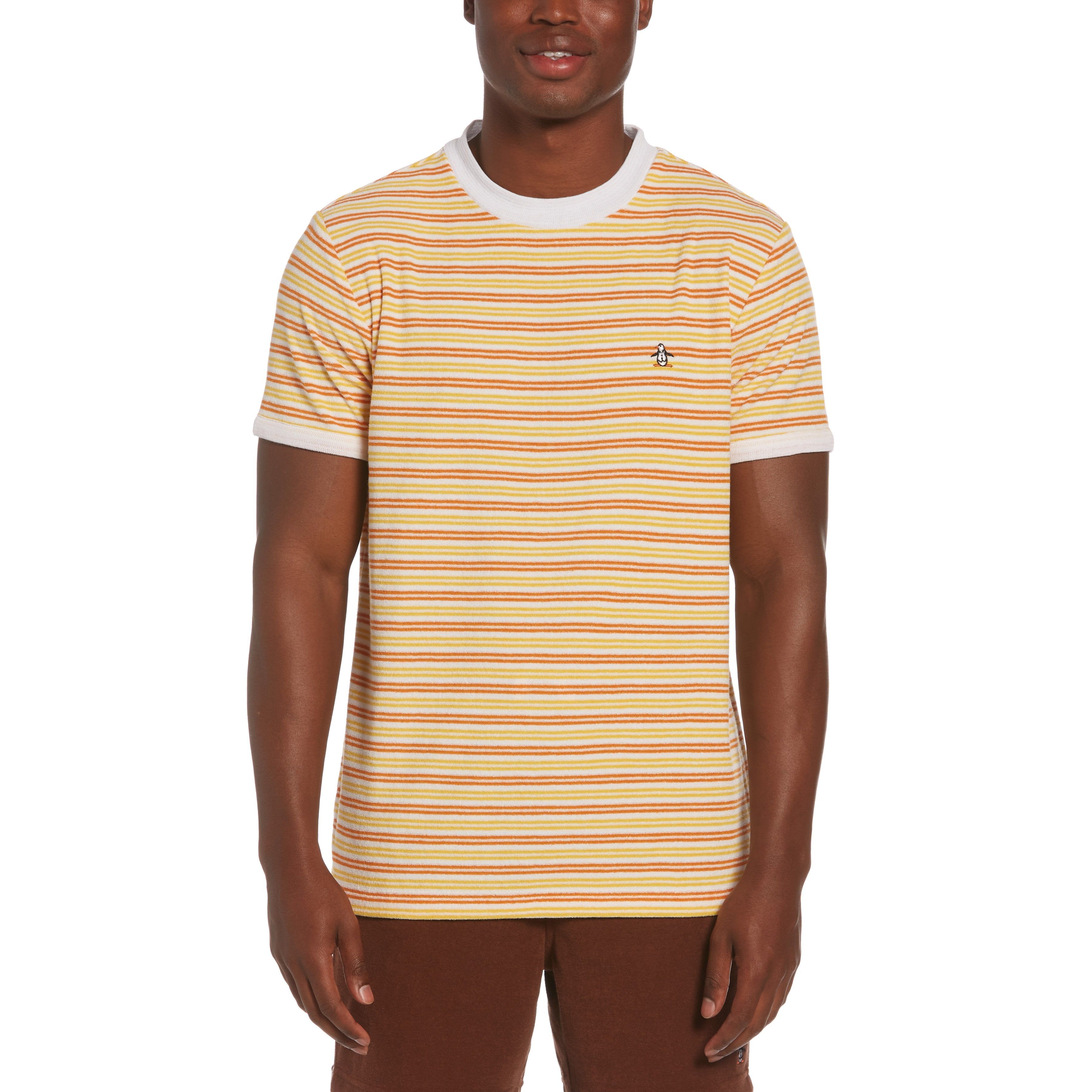Stripe Terry Cloth Shirt sold by Original Penguin product image thumbnail 2