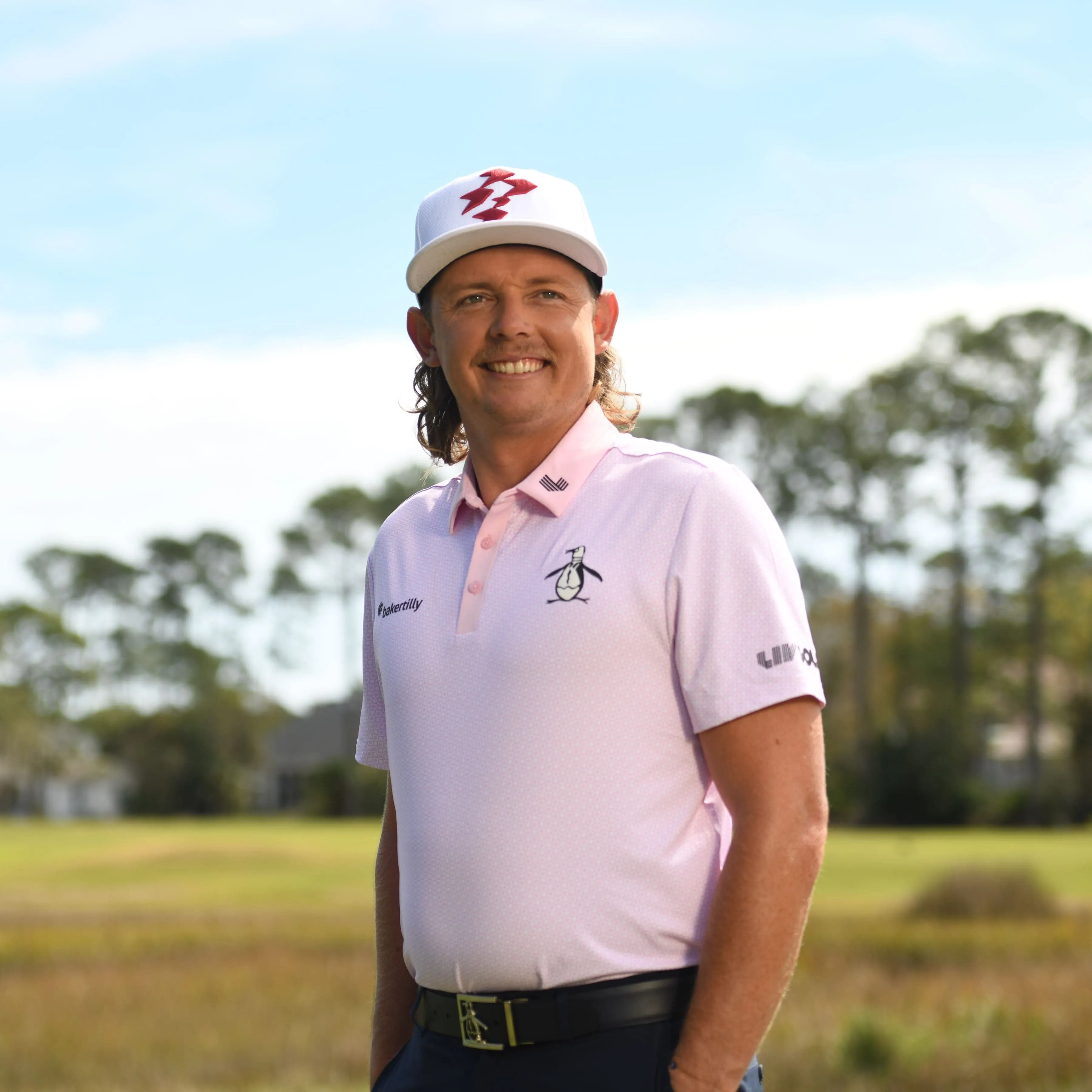 All-Over Retro Micro Floral Print Golf Polo sold by Original Penguin product image thumbnail 2