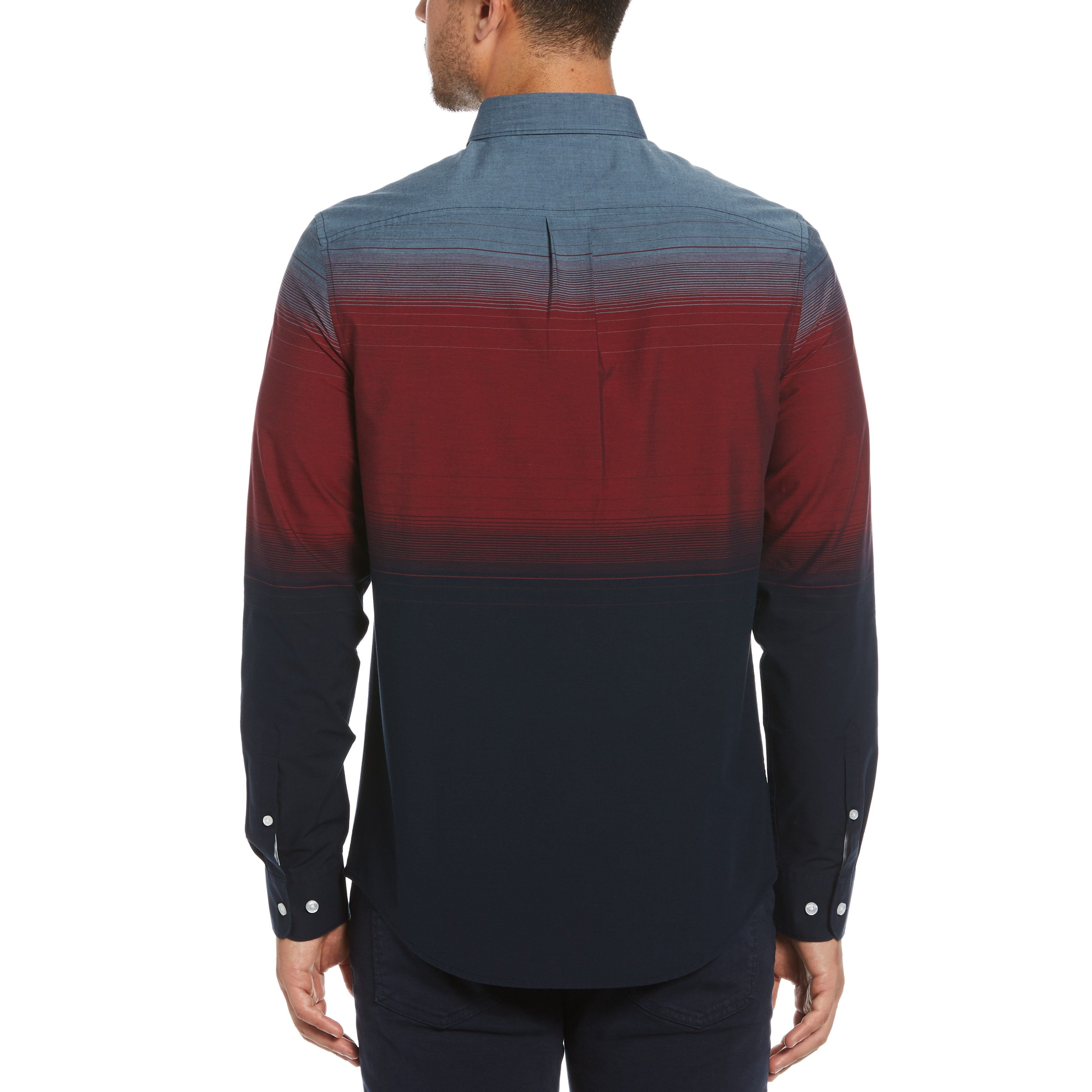 Engineered Stripe Poplin Shirt sold by Original Penguin product image thumbnail 2