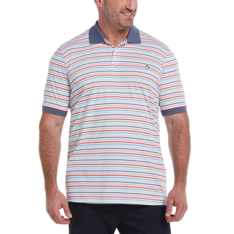 Knit Jersey Stripe Polo sold by Original Penguin