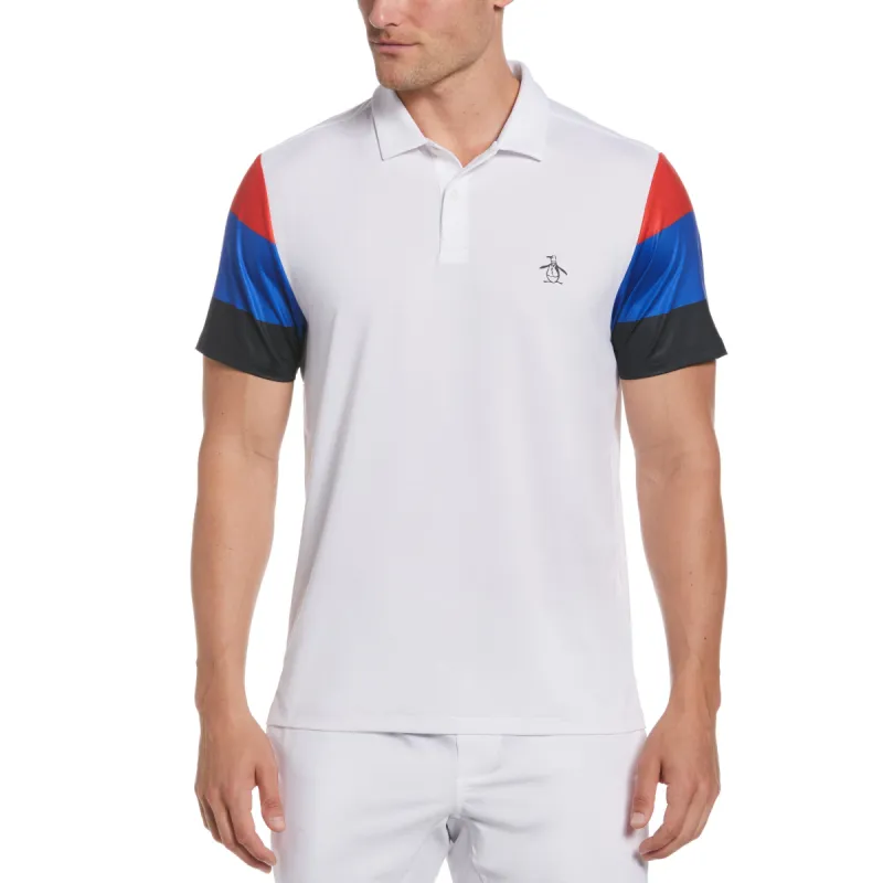 Color Block Tennis Polo sold by Original Penguin