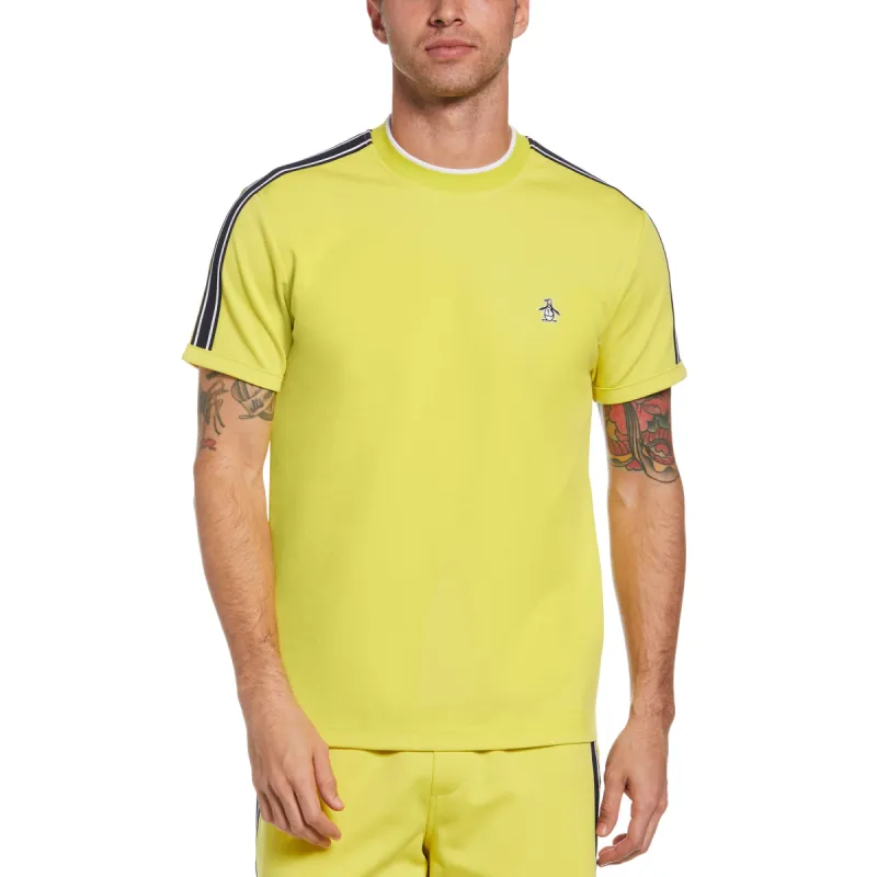 Shoulder Tape Ponte Tee sold by Original Penguin