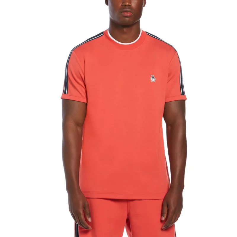 Shoulder Tape Ponte Tee sold by Original Penguin