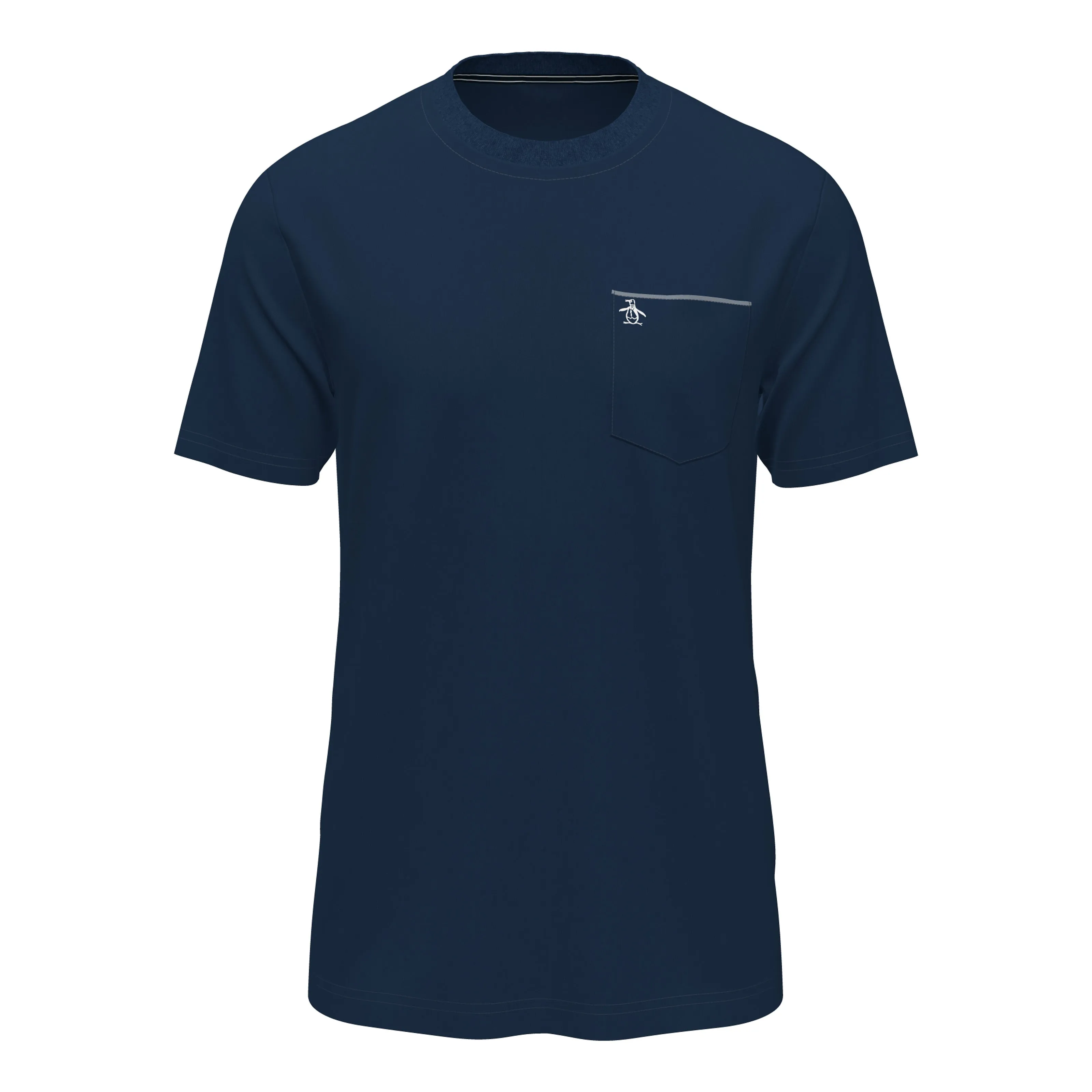 Chambray Tipped Fashion Tee sold by Original Penguin