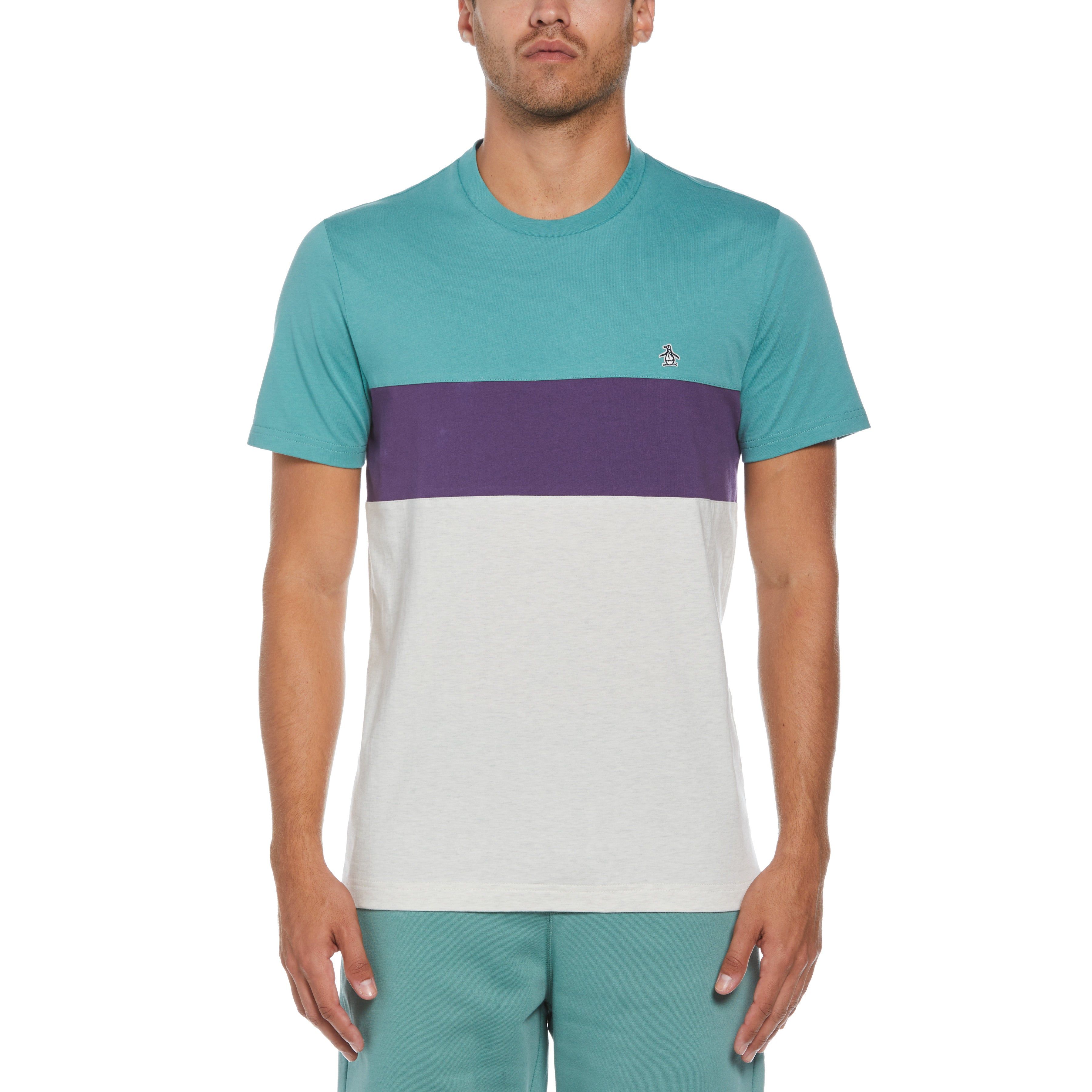 Heathered Color Block Fashion Tee sold by Original Penguin