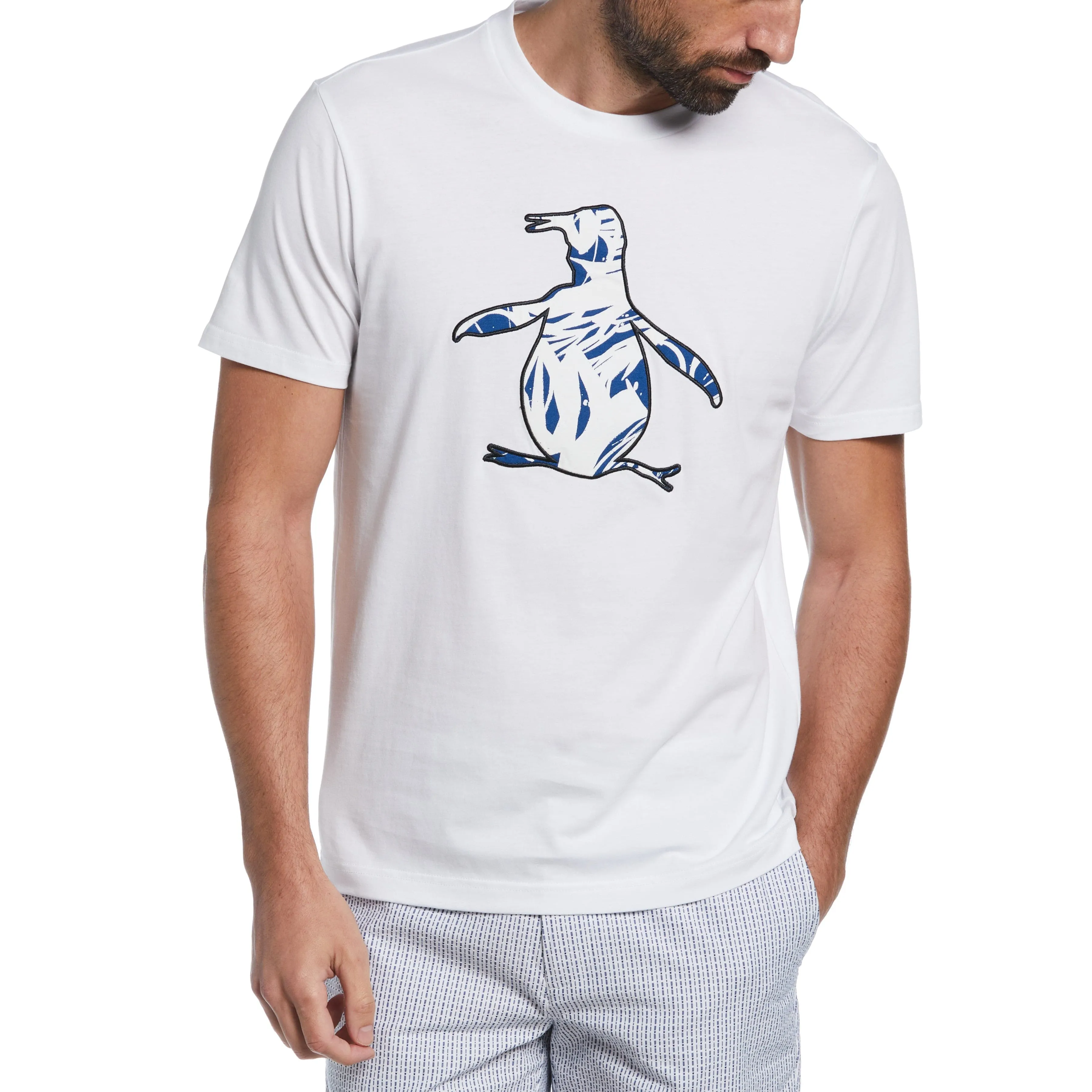 Floral Fill Pete Tee sold by Original Penguin