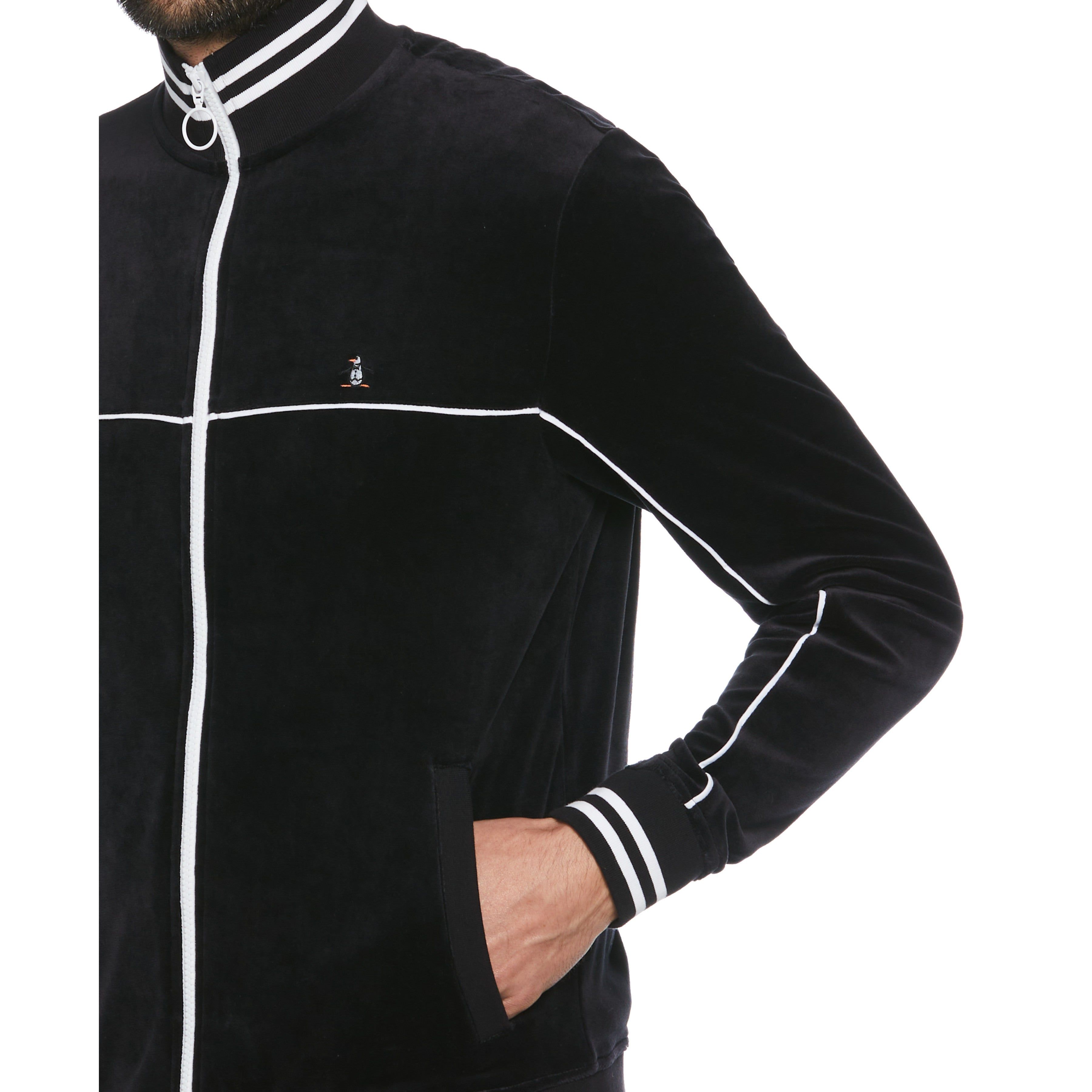 Velour Earl Track Jacket sold by Original Penguin product image thumbnail 3