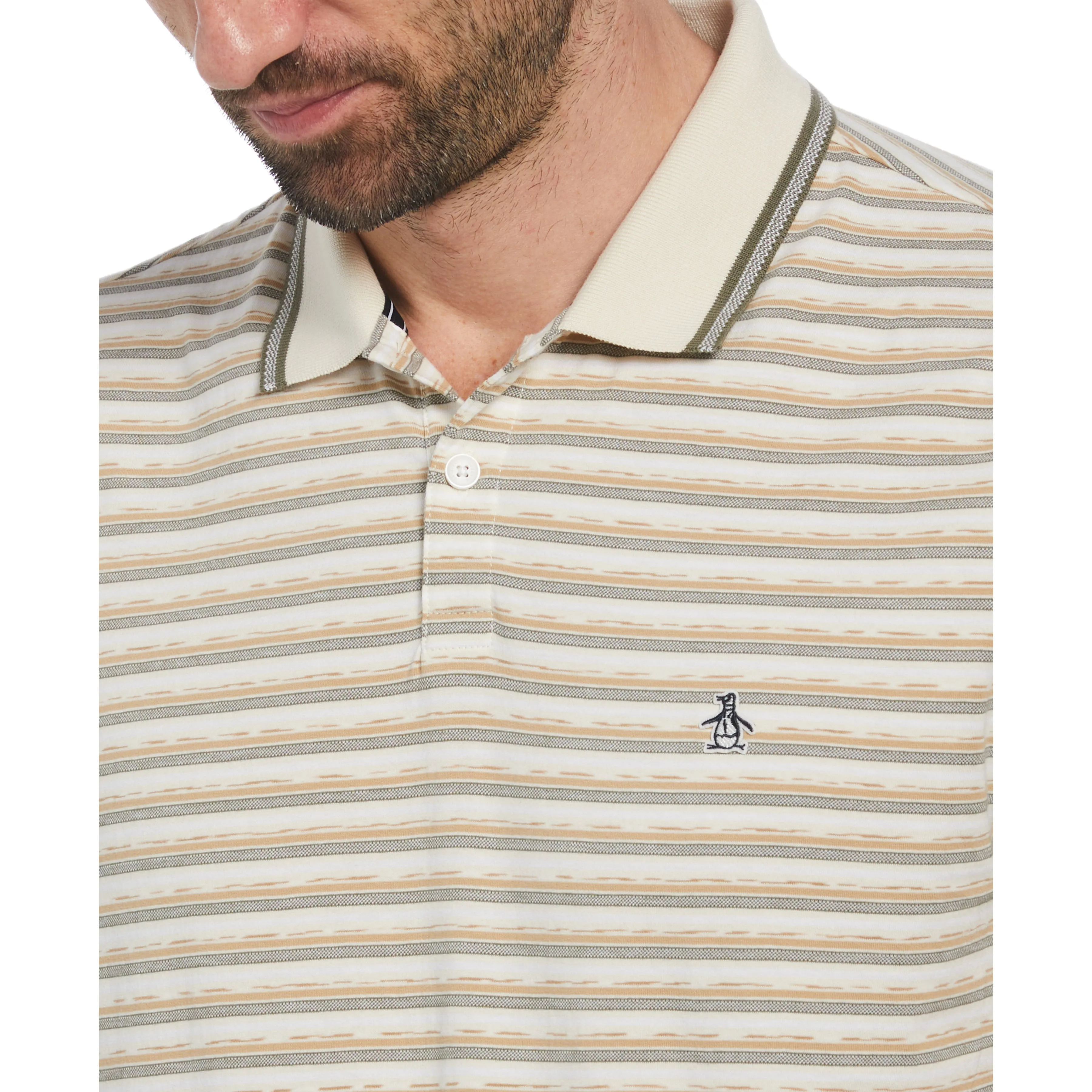 Auto Stripe Polo sold by Original Penguin product image thumbnail 3
