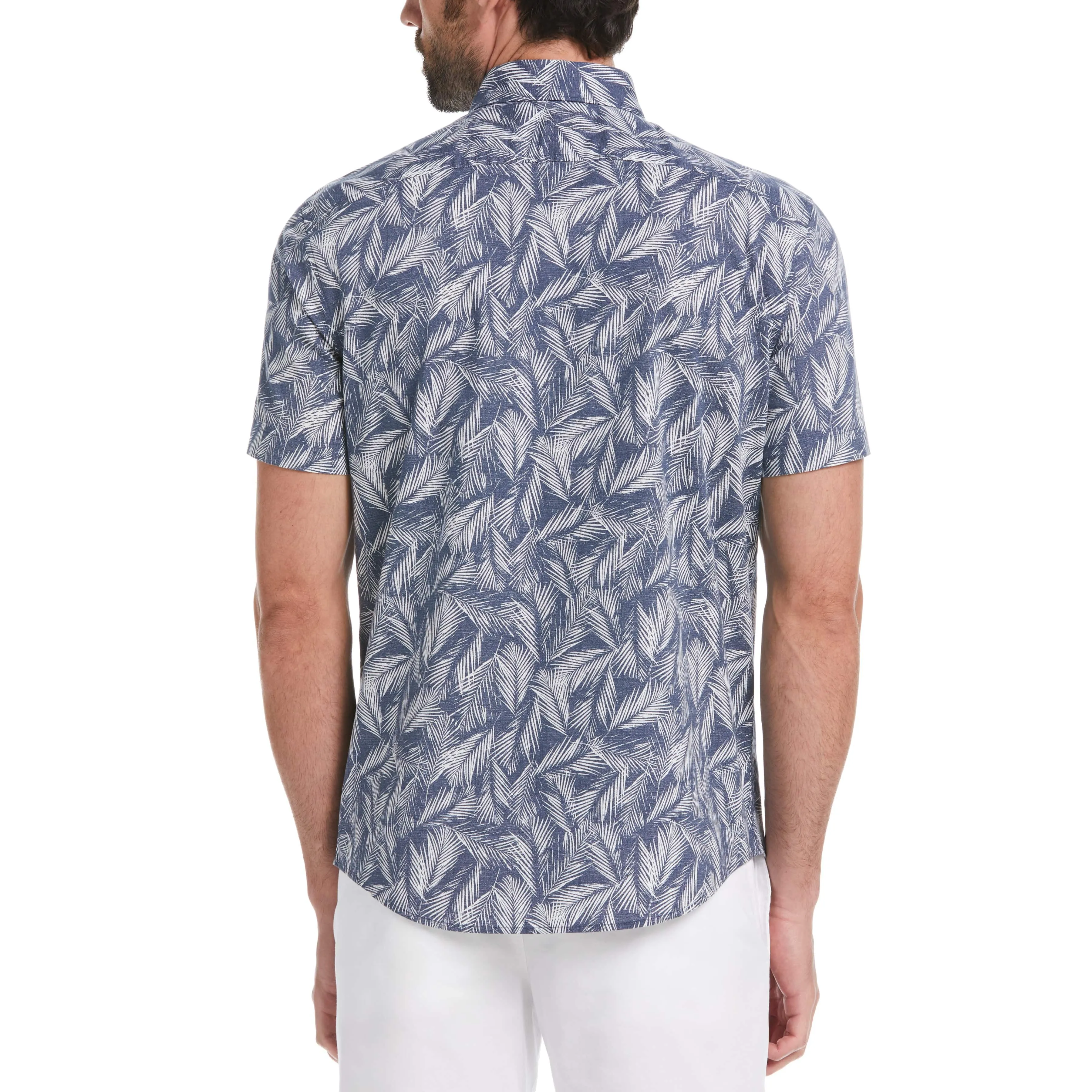 Poplin Palm Leaves Print Shirt sold by Original Penguin product image thumbnail 2