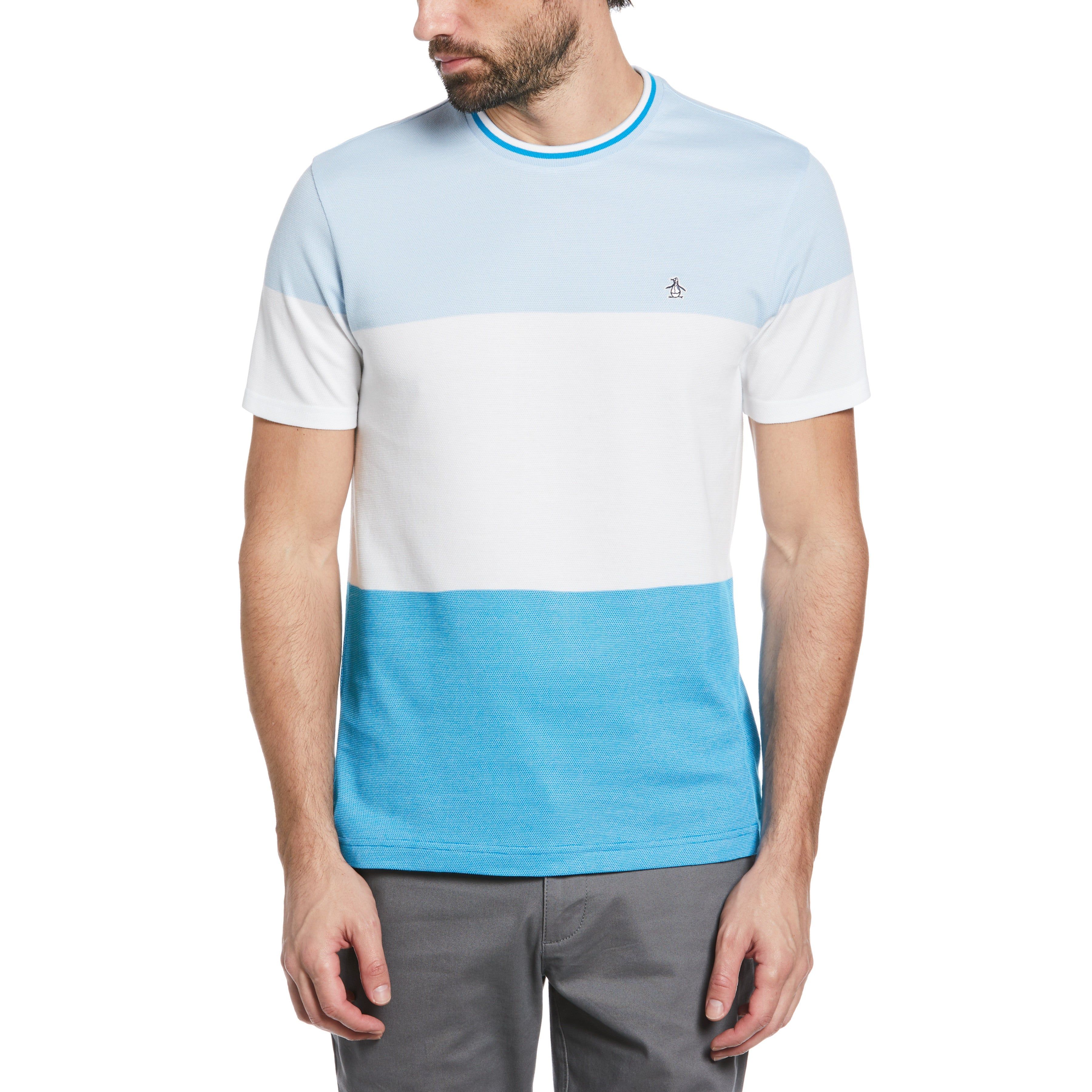 Pique Color Block Tee sold by Original Penguin