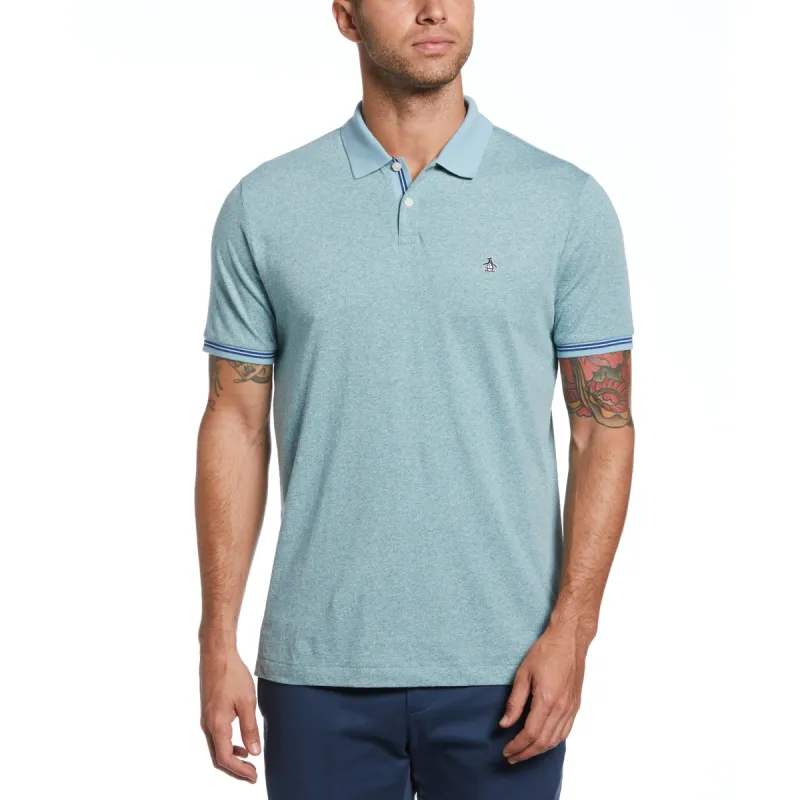 Tipped Pocket Polo made by Original Penguin