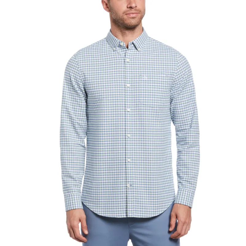 Gingham Oxford Stretch Shirt sold by Original Penguin