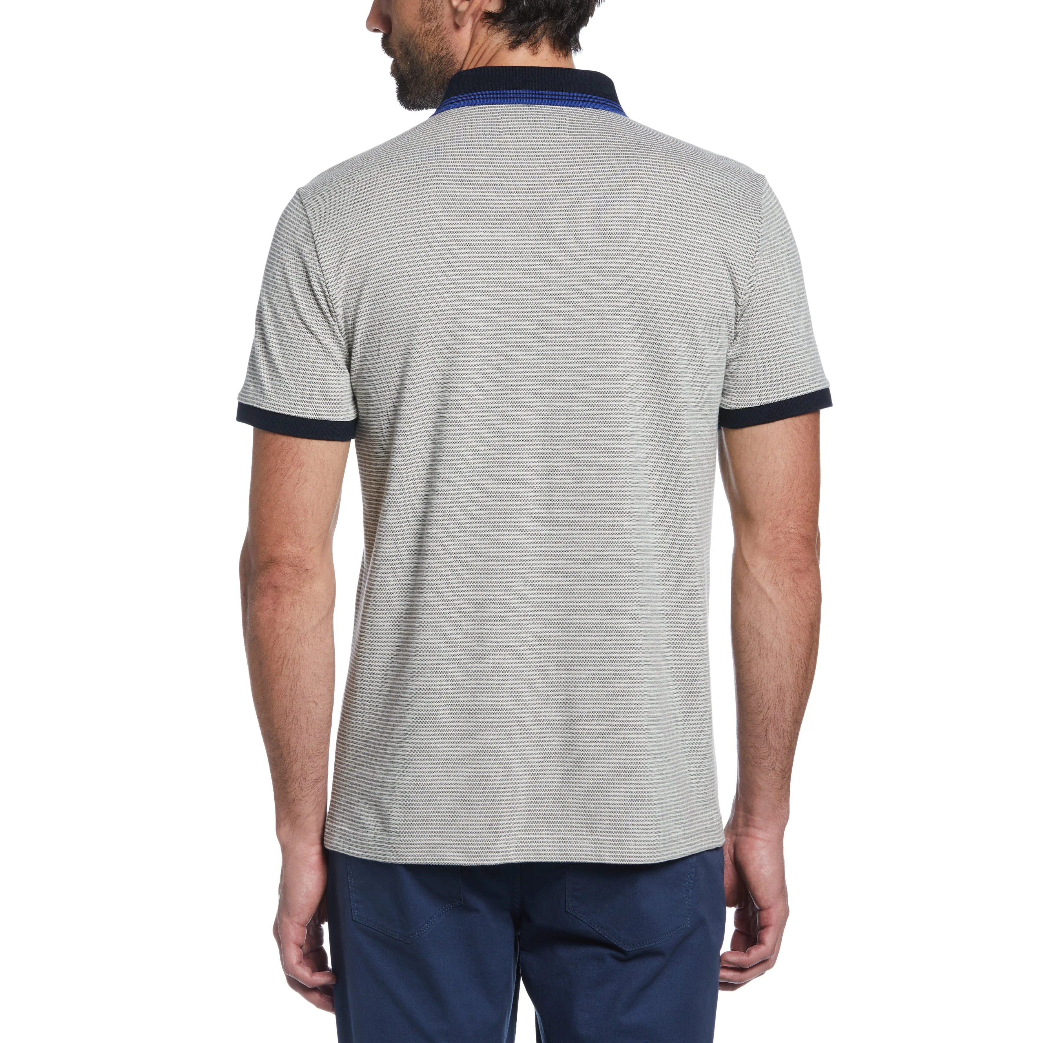 Tonal Stripe Pique Polo sold by Original Penguin product image thumbnail 2