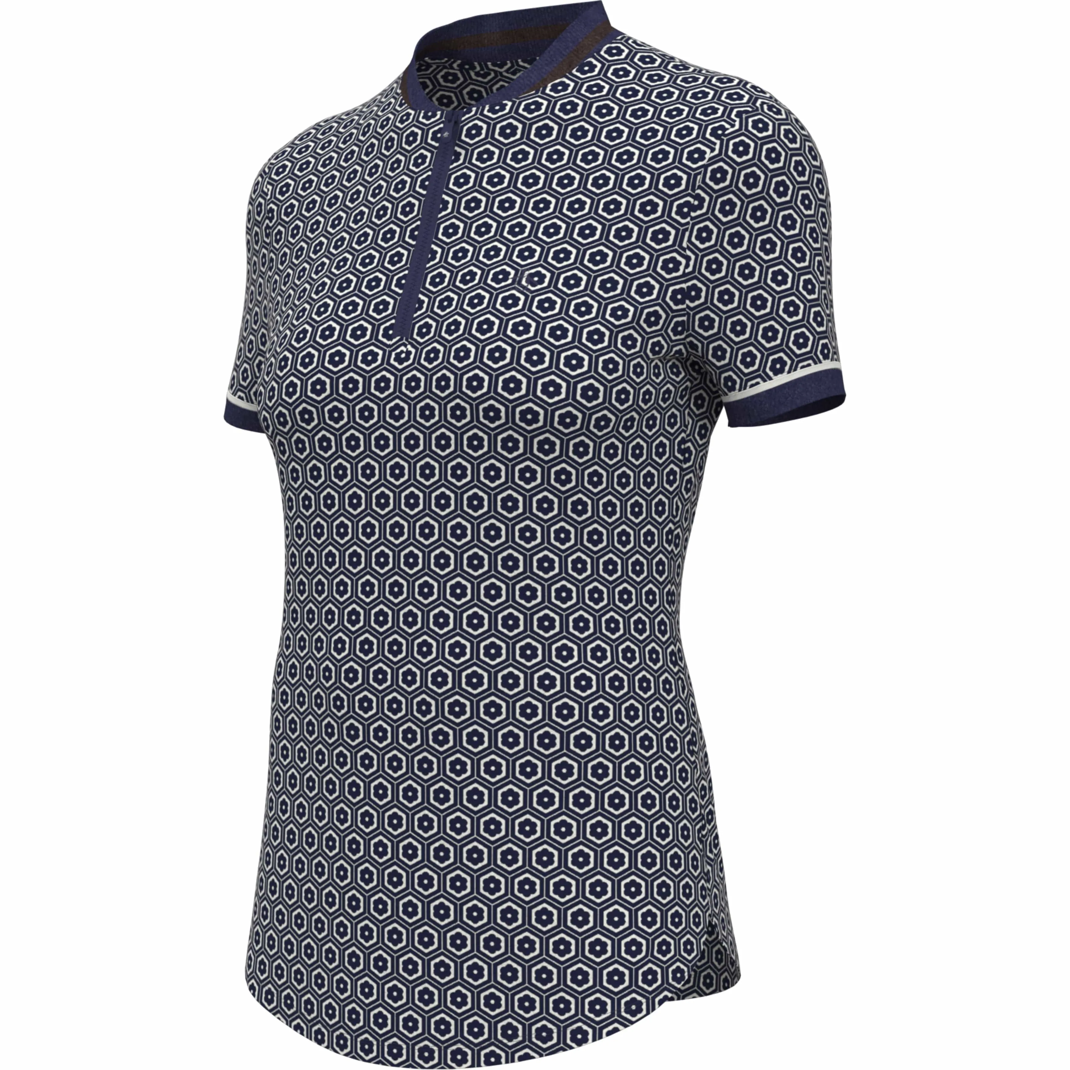 Women's Geo Blade Collar Golf Polo sold by Original Penguin product image thumbnail 3