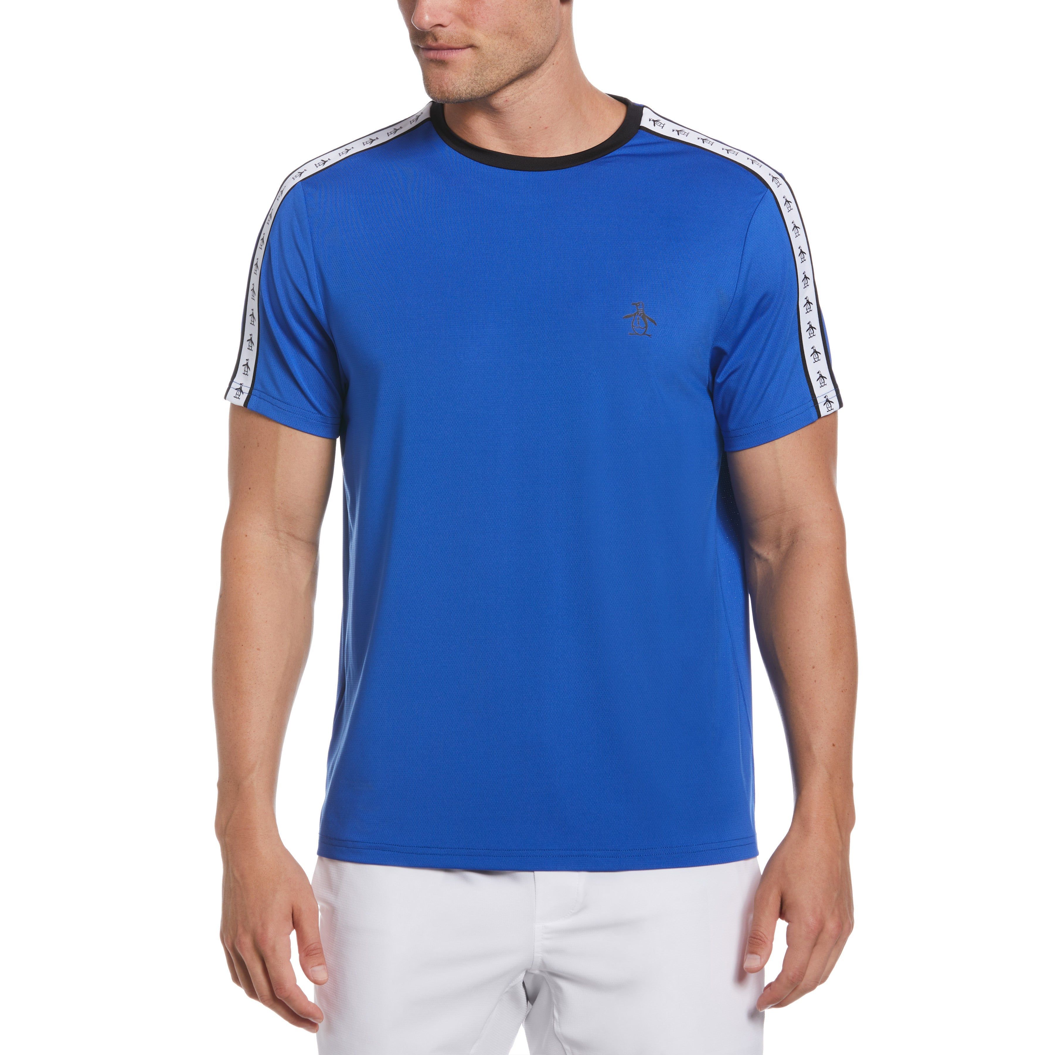 Shoulder Print Tennis Tee sold by Original Penguin