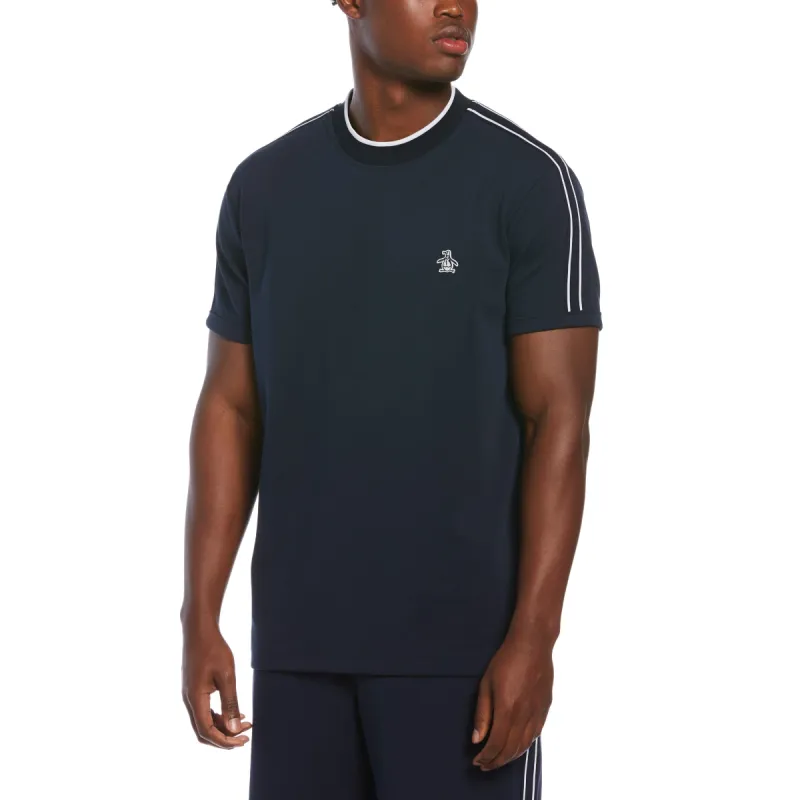 Shoulder Tape Ponte Tee sold by Original Penguin