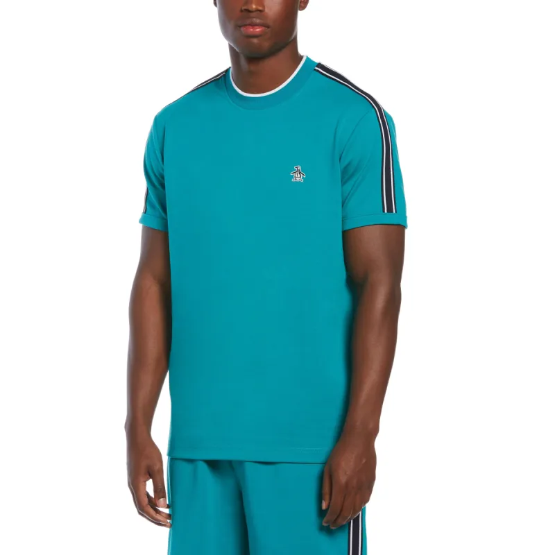 Shoulder Tape Ponte Tee sold by Original Penguin