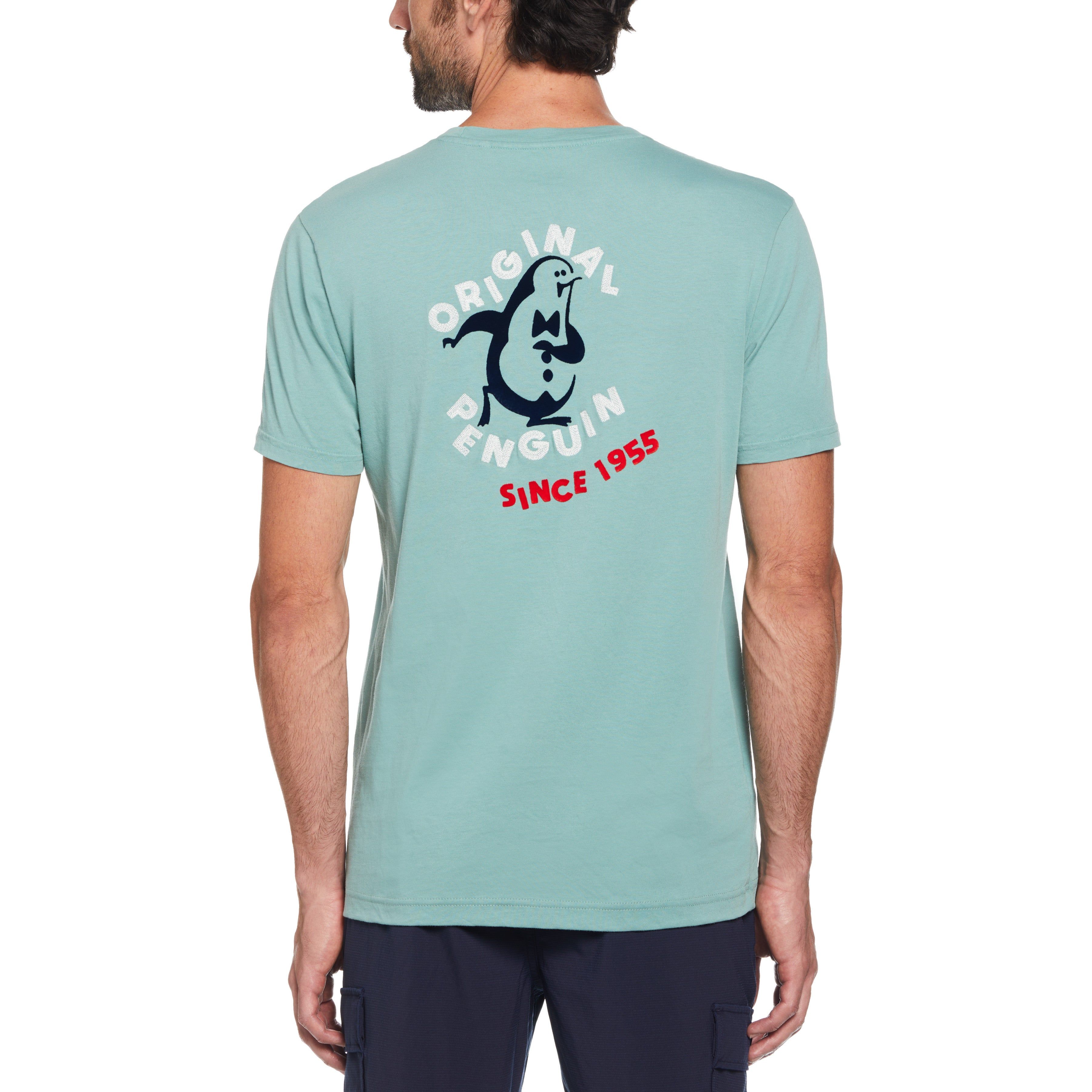 Retro Pete Graphic Print Tee sold by Original Penguin