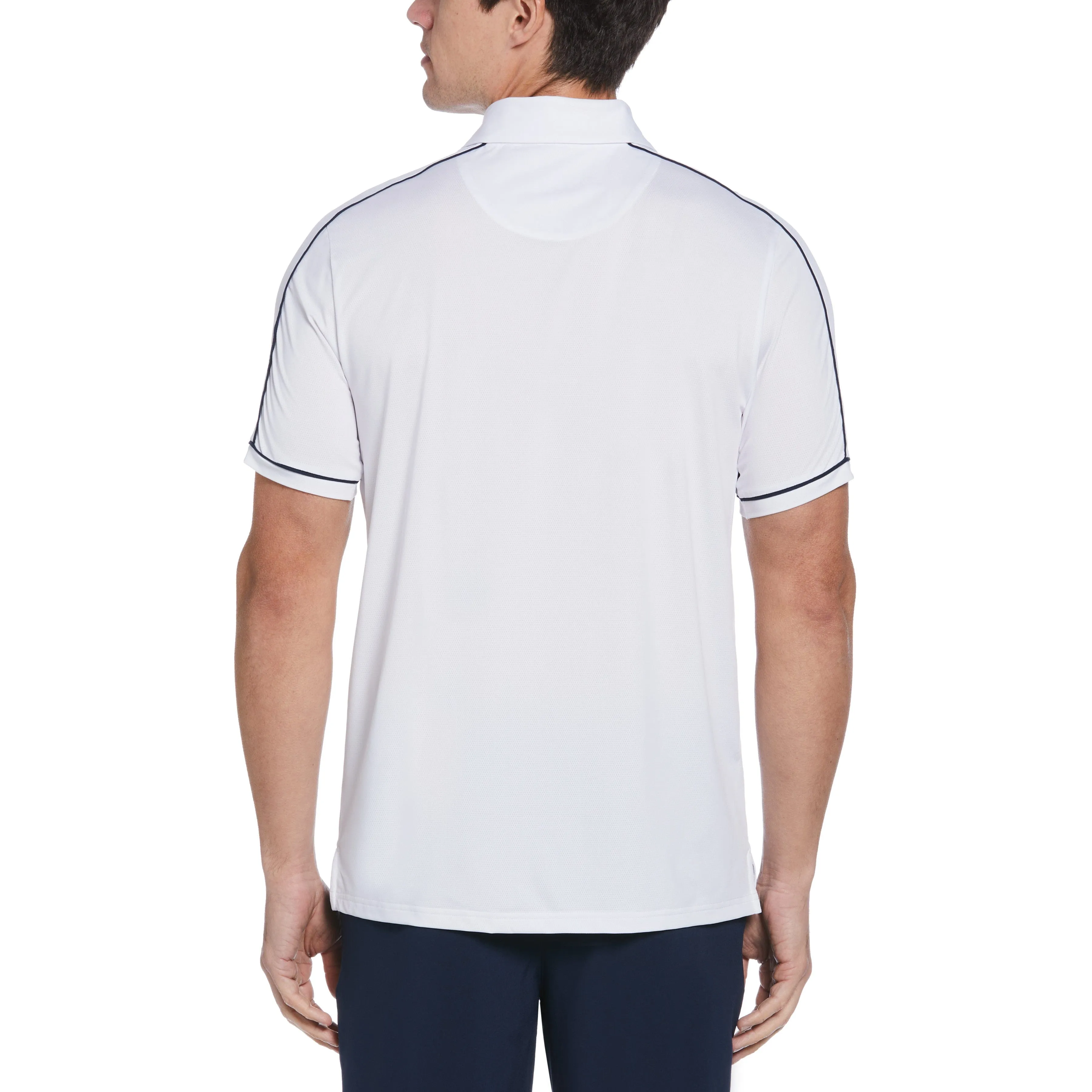 Piped Performance 1/4 Zip Tennis Polo sold by Original Penguin product image thumbnail 2
