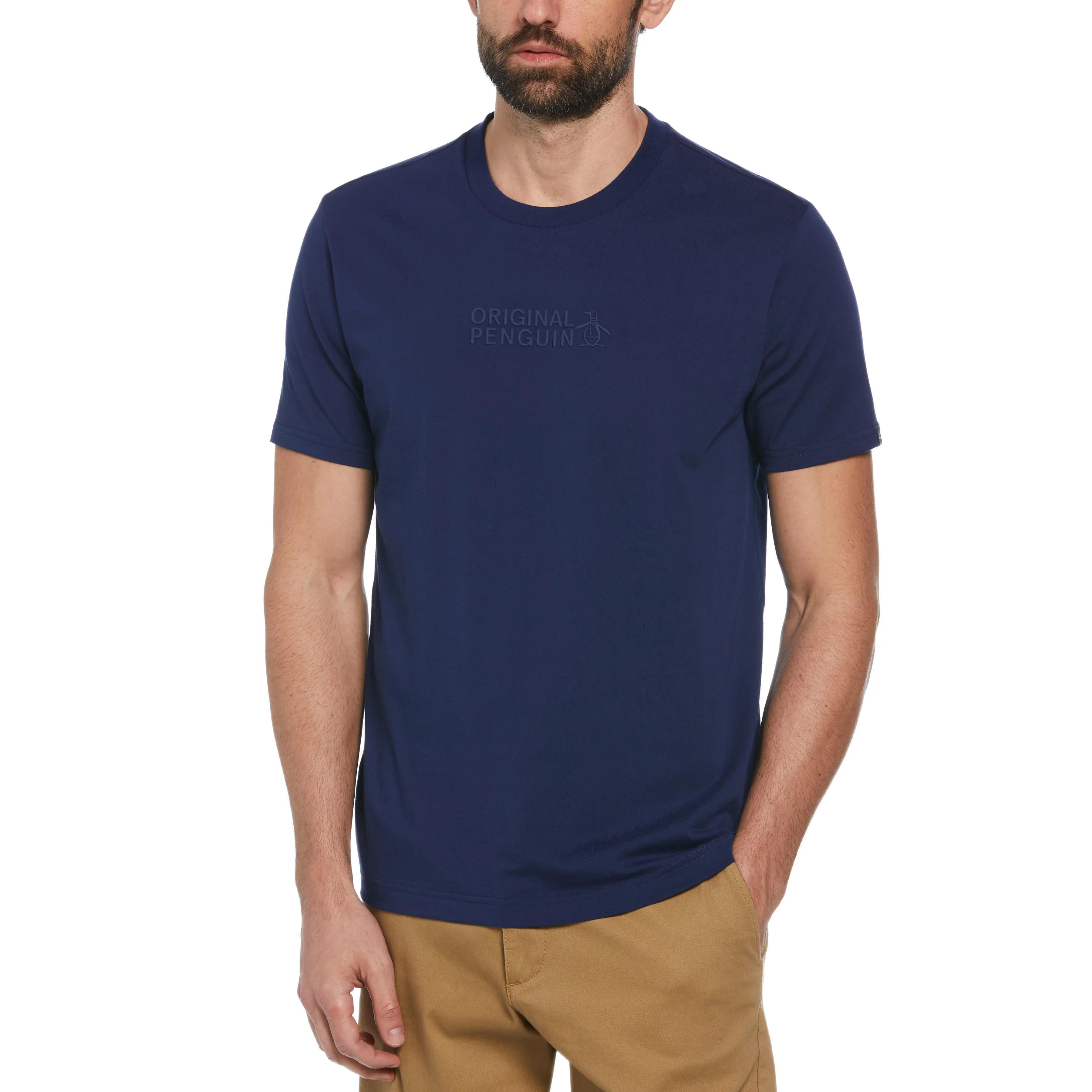HD Tonal Logo Tee sold by Original Penguin