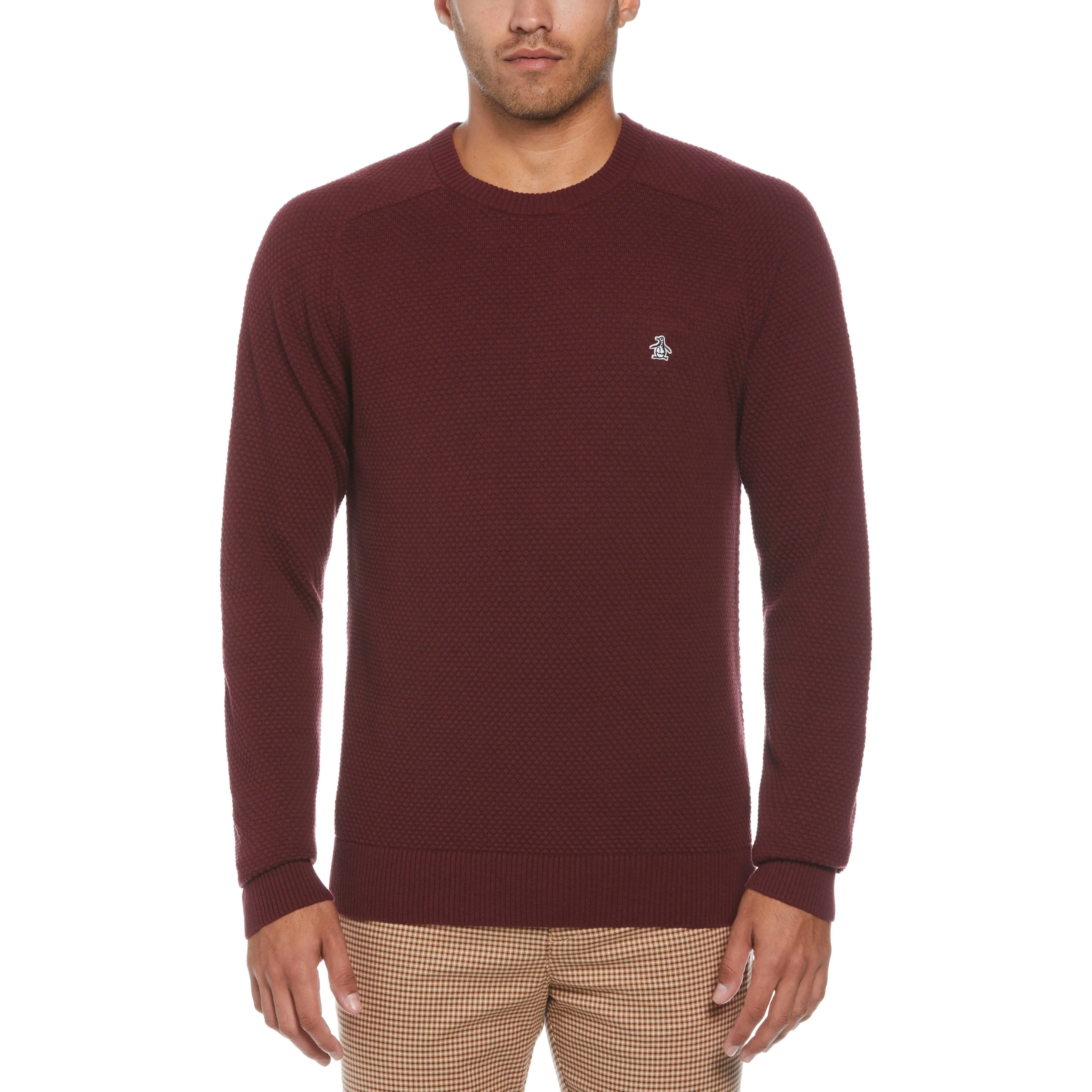 Bubble Stitch Sweater sold by Original Penguin