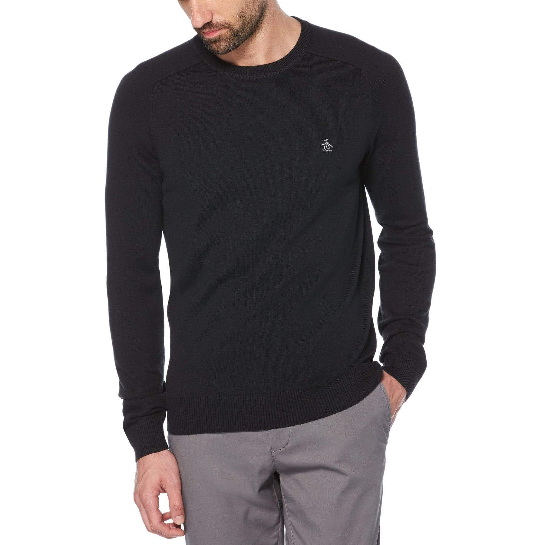 Ribbed Cuff Crew Neck Sweater sold by Original Penguin