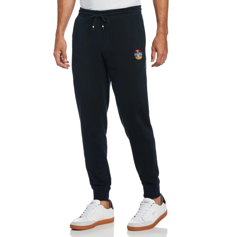 Retro Logo Fleece Jogger sold by Original Penguin