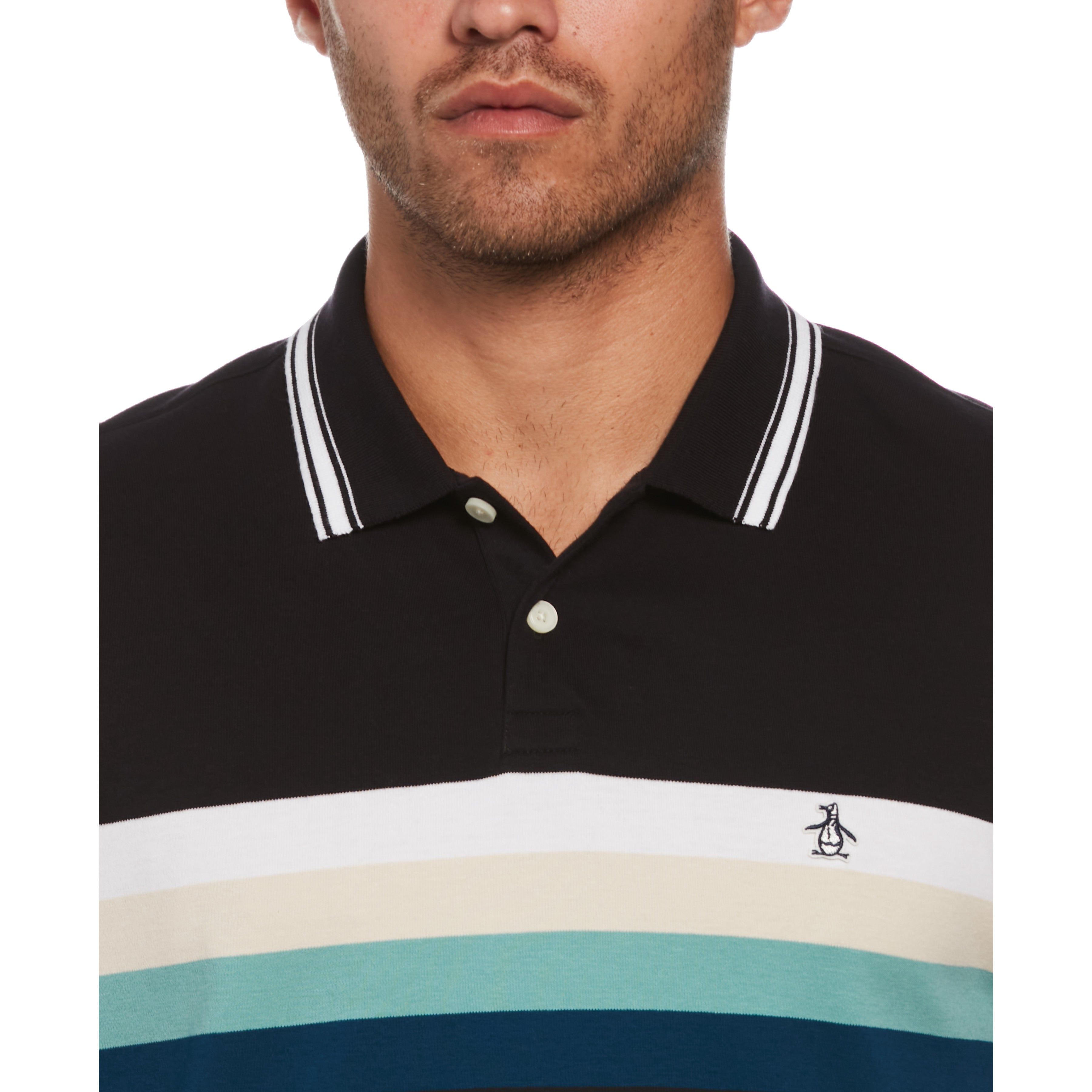 Chest Stripe Polo sold by Original Penguin product image thumbnail 3