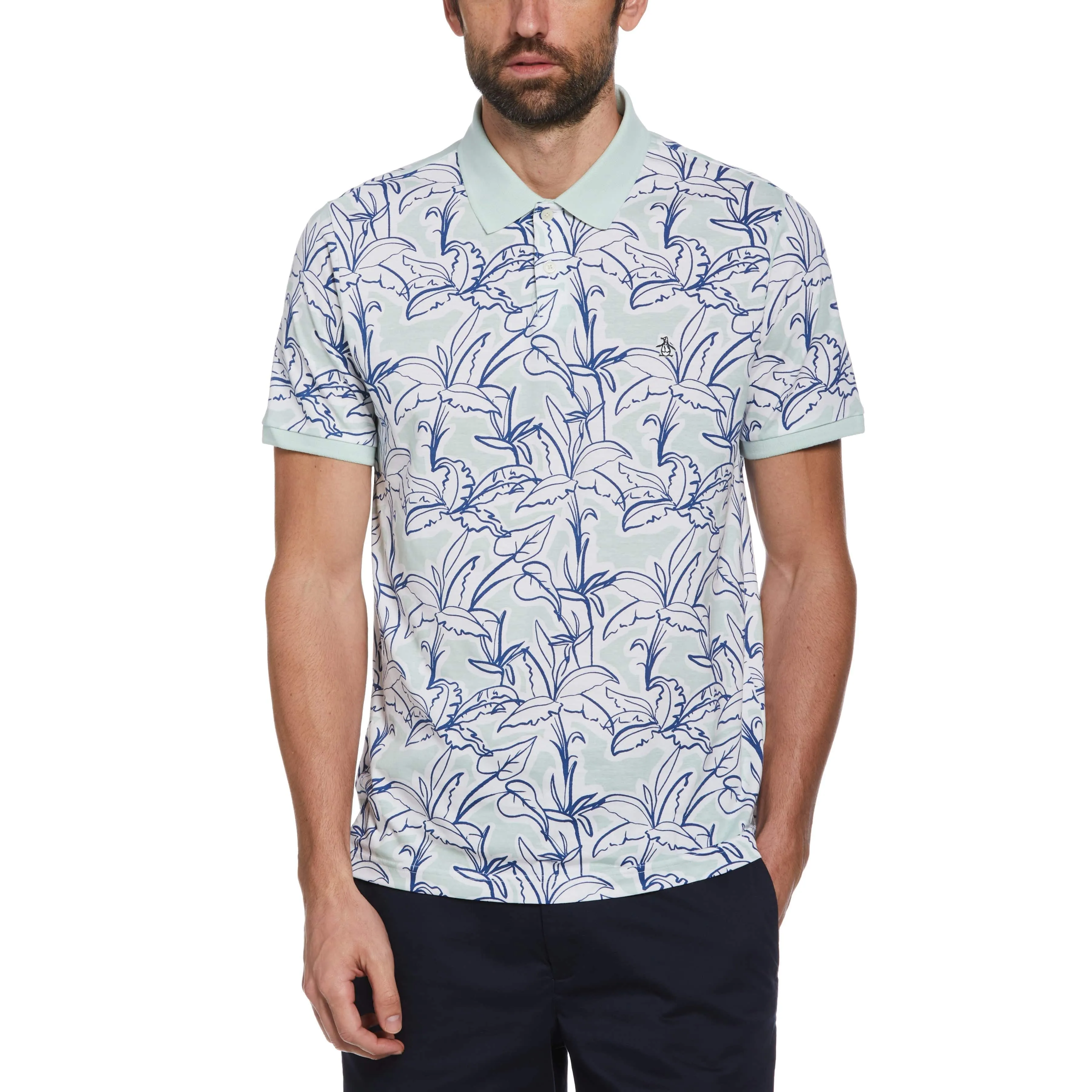 All Over Print Floral Polo sold by Original Penguin