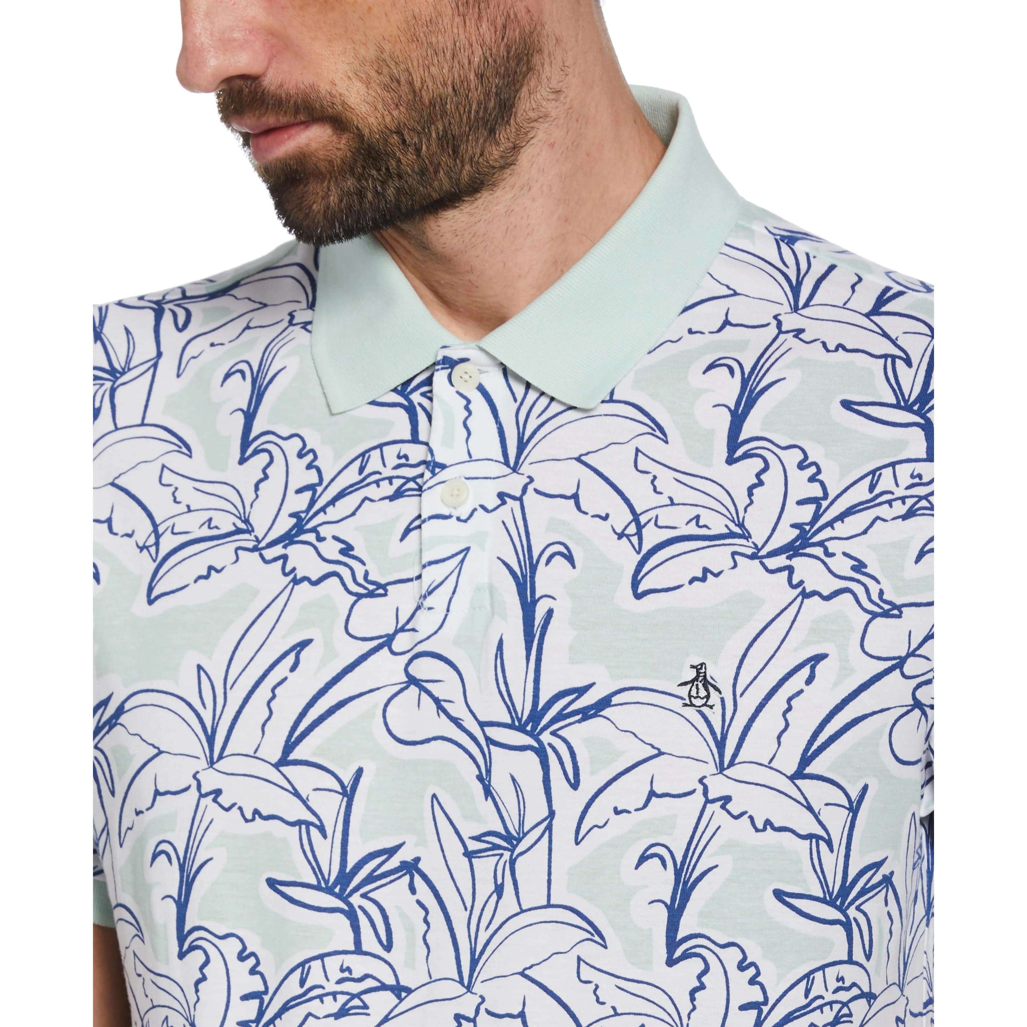 All Over Print Floral Polo sold by Original Penguin product image thumbnail 3
