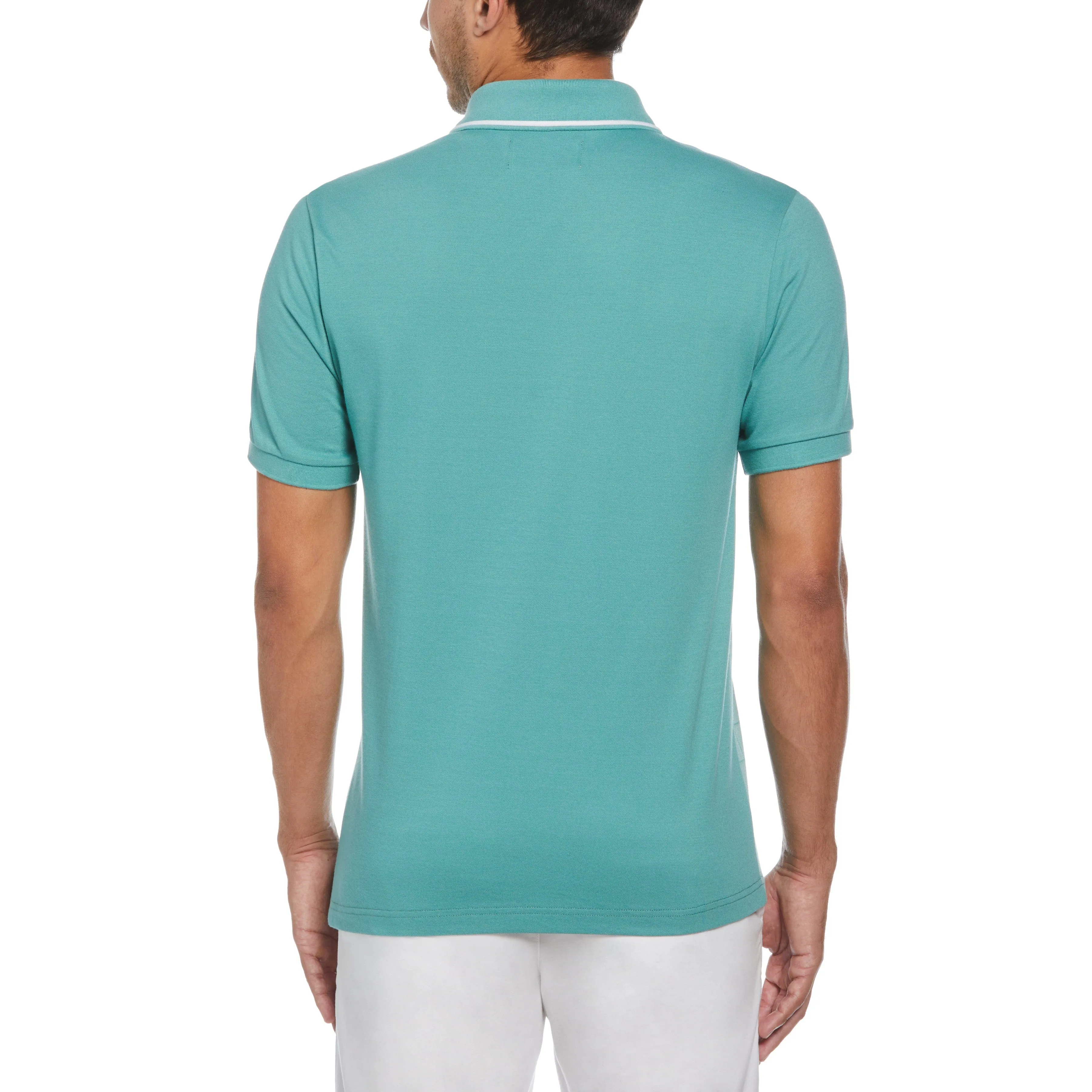 Pique Jacquard Check Polo sold by Original Penguin product image thumbnail 2