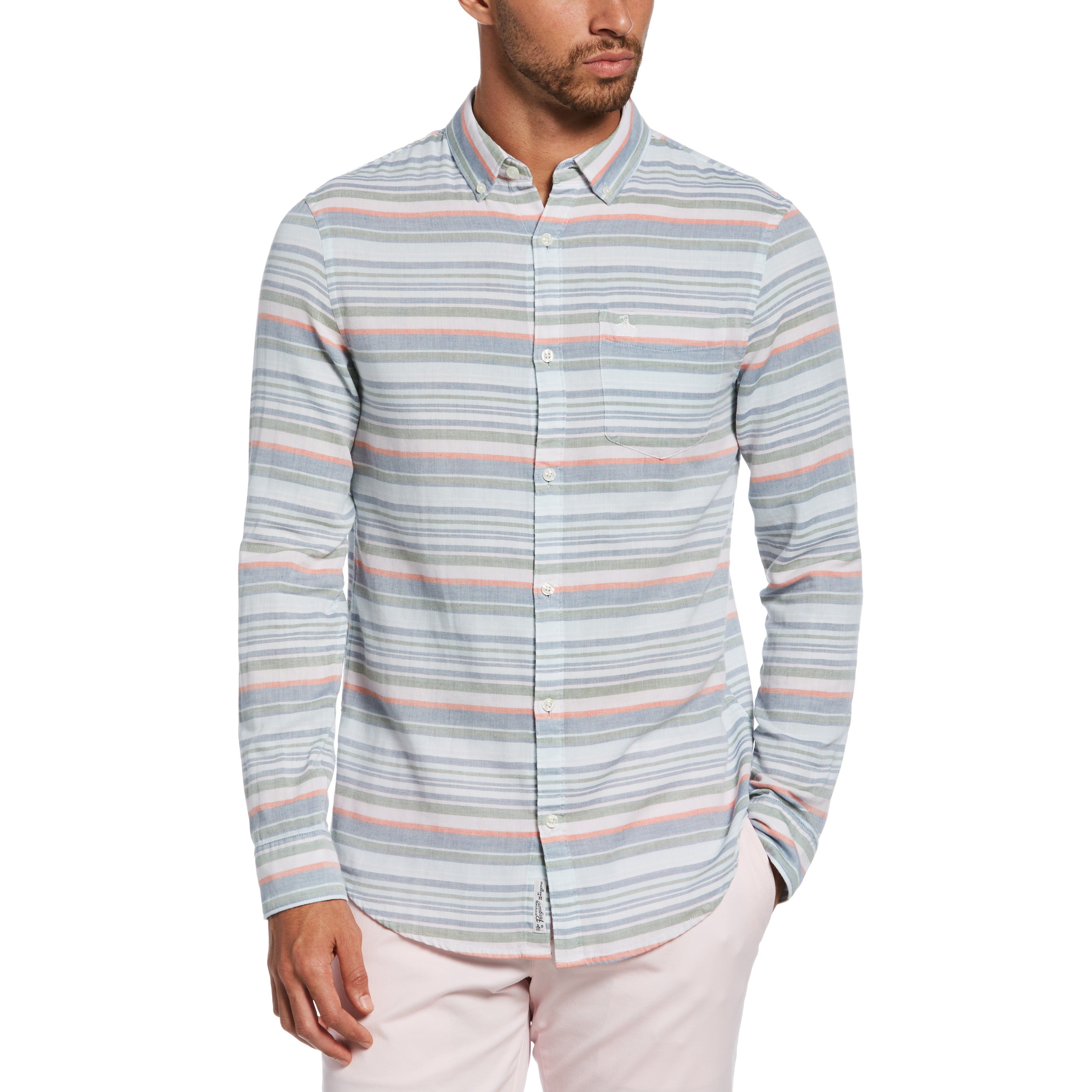 Horizontal Stripe Shirt sold by Original Penguin