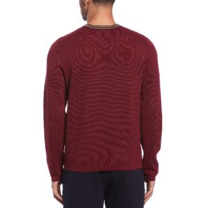 Sticker Pete Tipped Mock Neck Sweater sold by Original Penguin