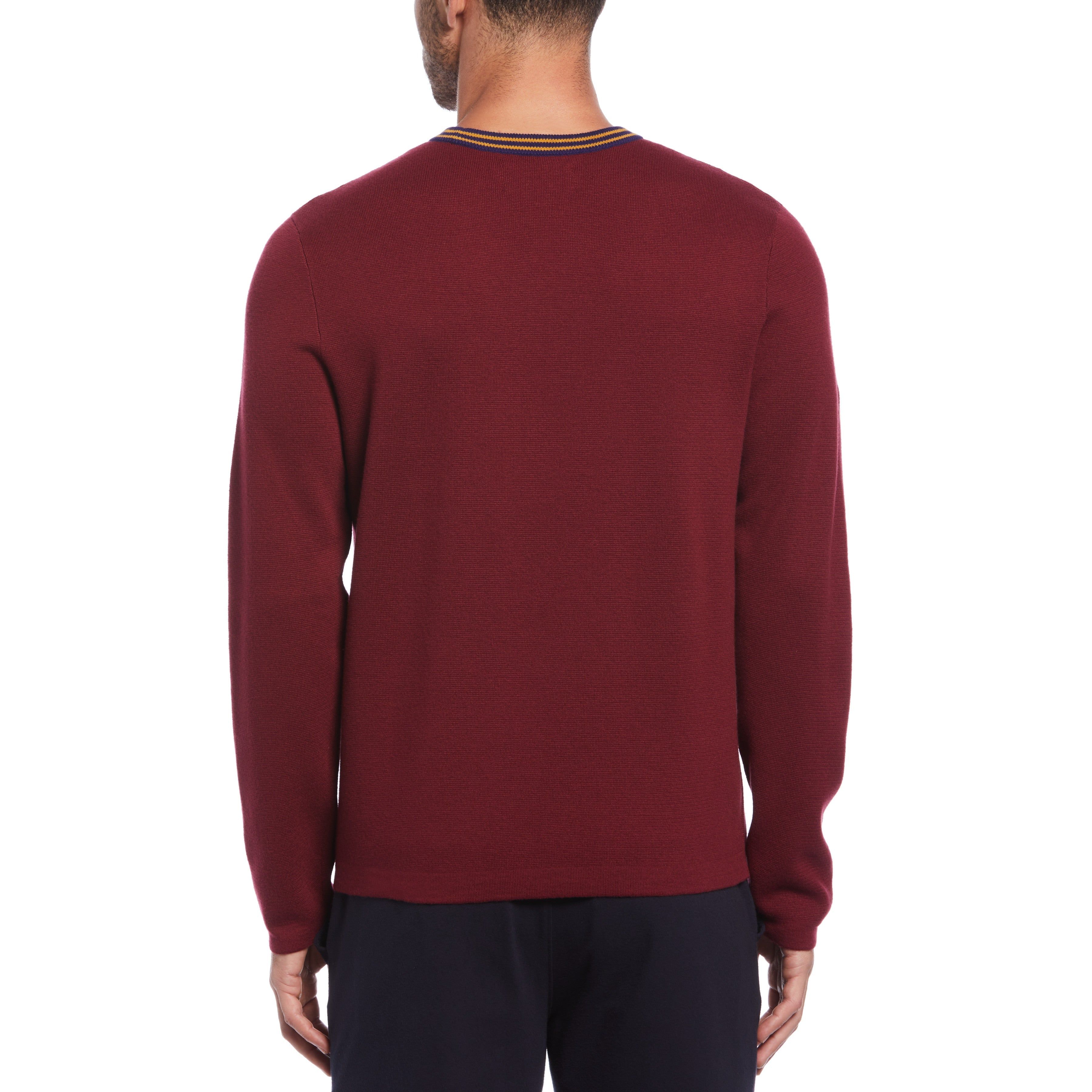 Sticker Pete Tipped Mock Neck Sweater sold by Original Penguin product image thumbnail 2