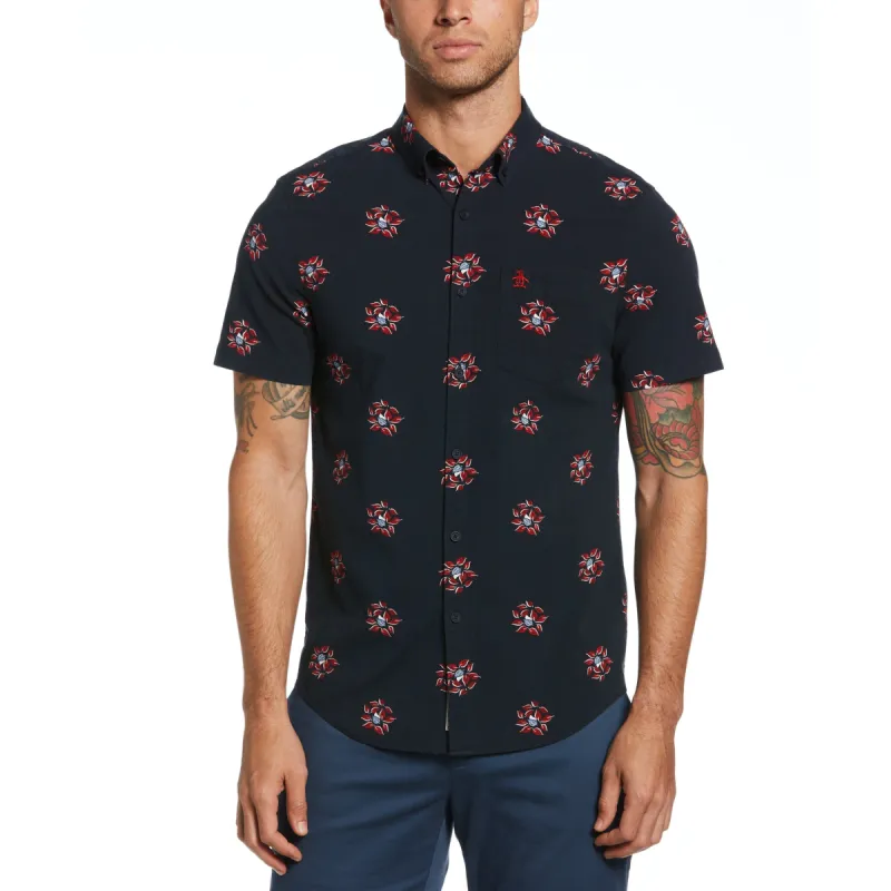 Mini Floral Leaf Button Down sold by Original Penguin