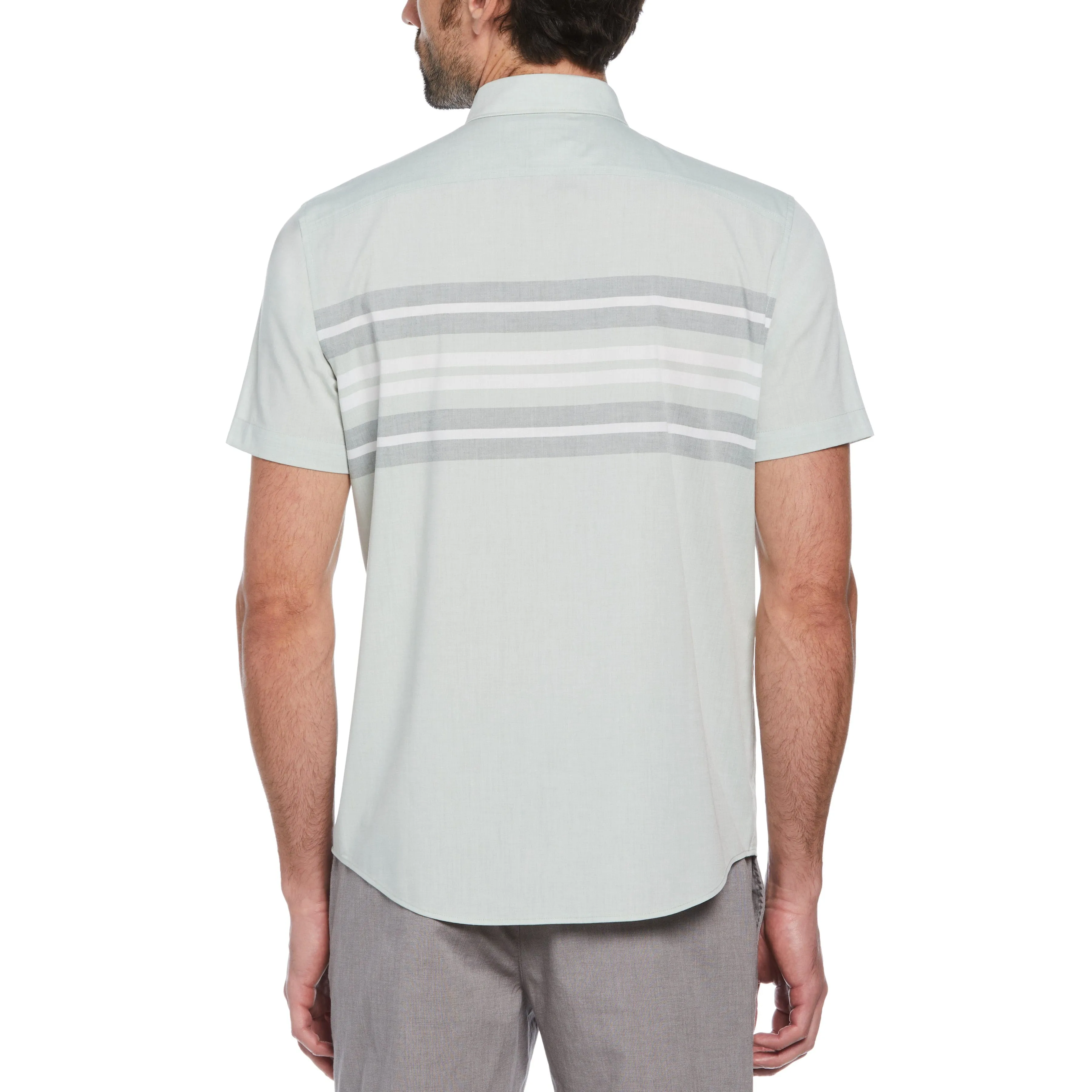 Poplin Chest Stripe Shirt sold by Original Penguin product image thumbnail 2