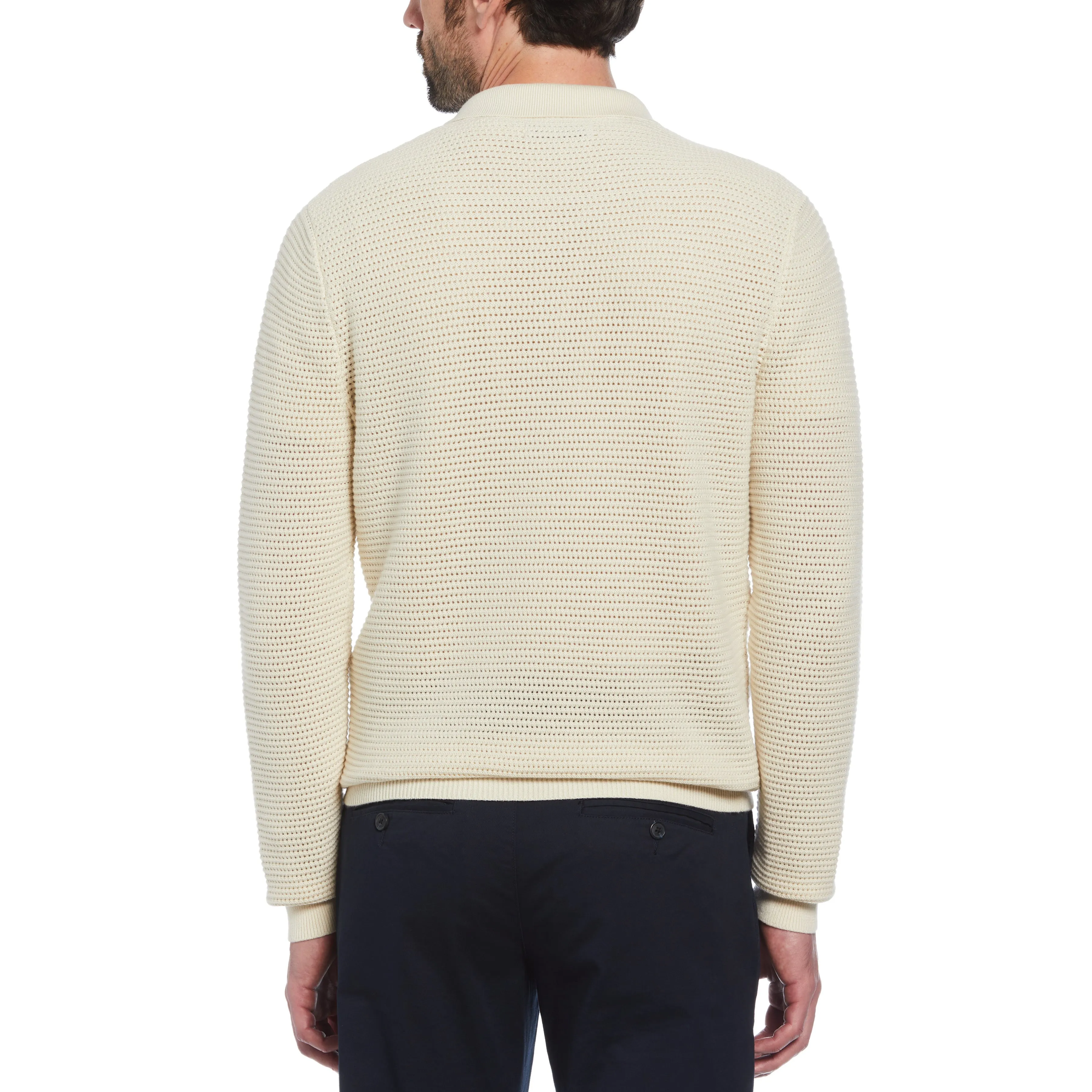 Mesh Sweater Polo sold by Original Penguin product image thumbnail 2