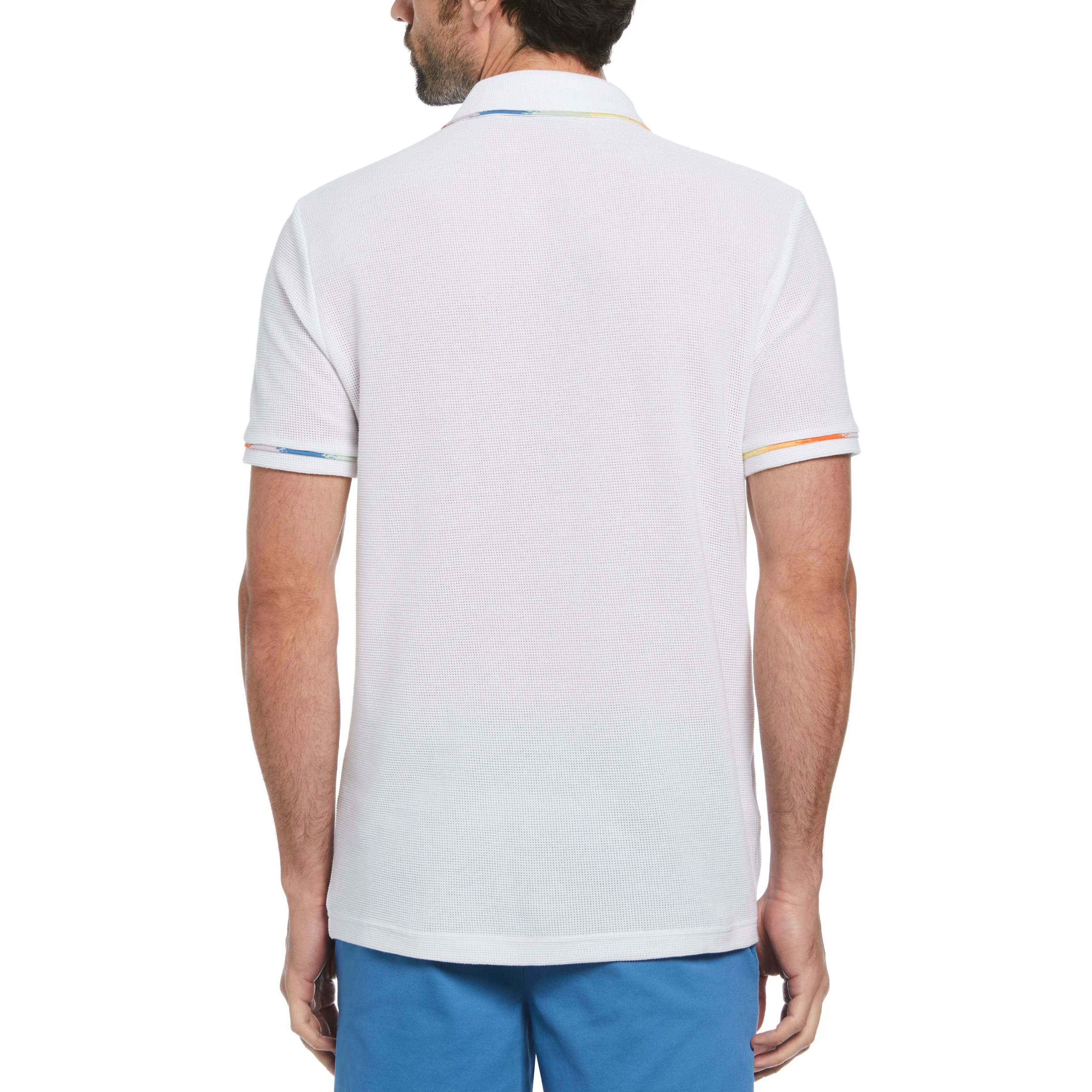 Pride Space Dye Stripe Polo sold by Original Penguin product image thumbnail 2