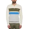 Chest Stripe 1/4 Zip Sweater sold by Original Penguin