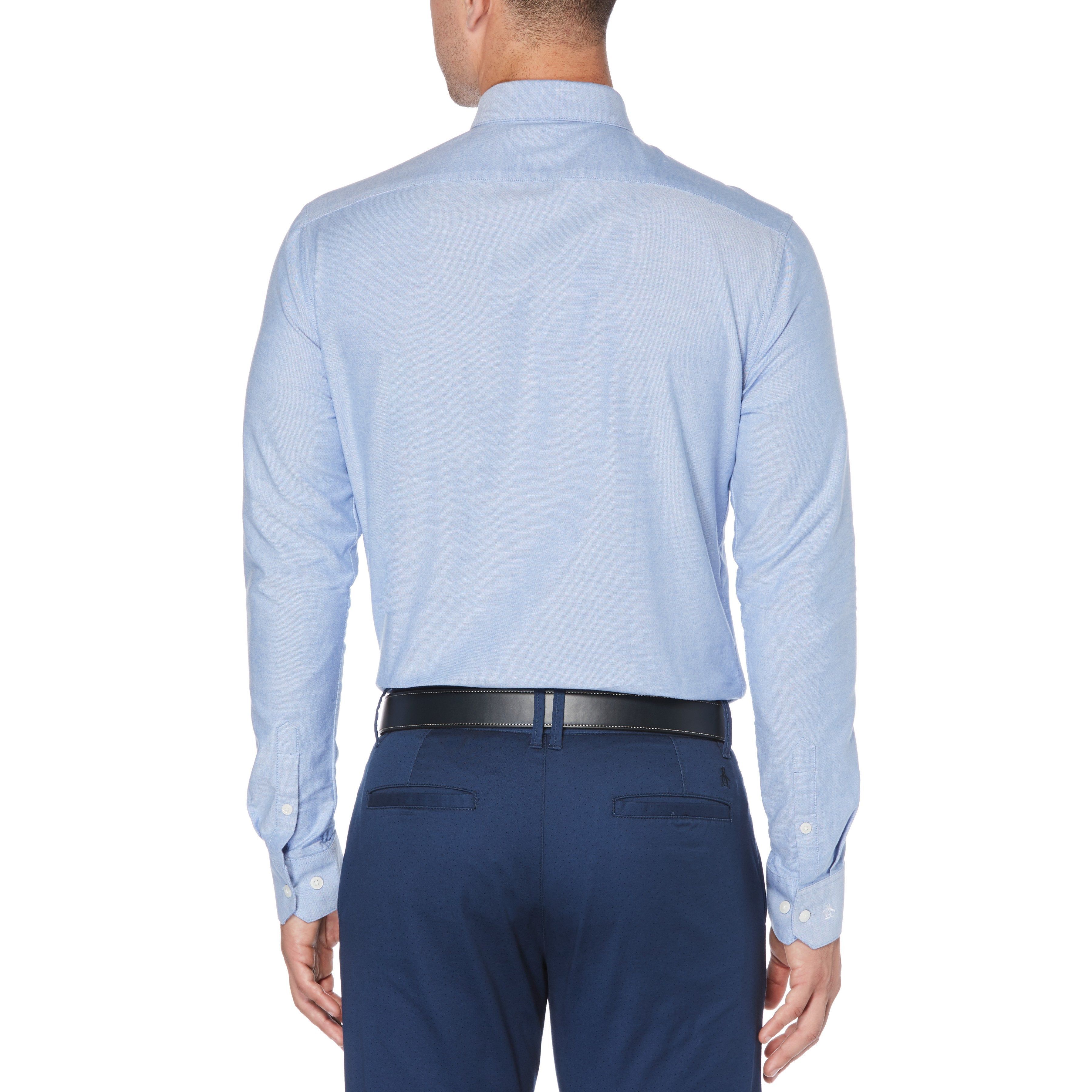 Light Blue Solid Dress Shirt sold by Original Penguin product image thumbnail 2
